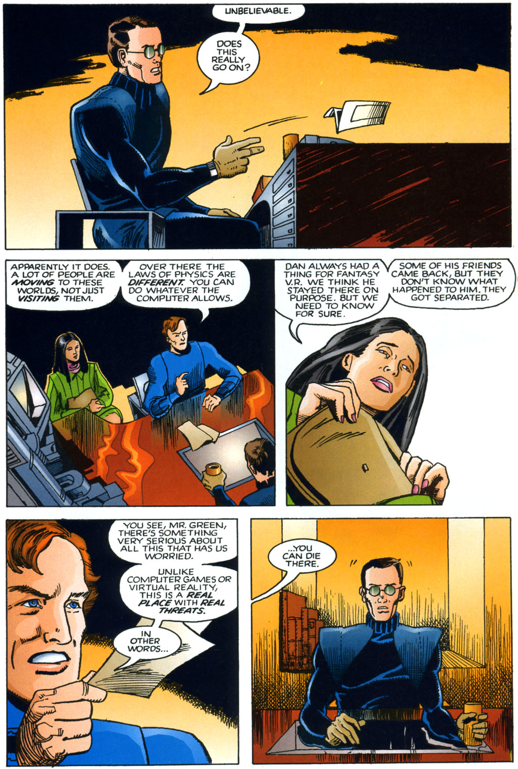 Read online Harsh Realm comic -  Issue #1 - 13