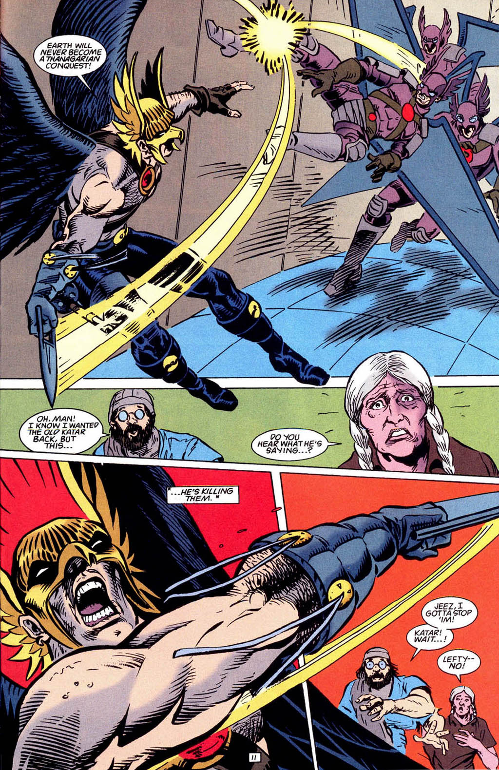 Read online Hawkman (1993) comic -  Issue #26 - 12
