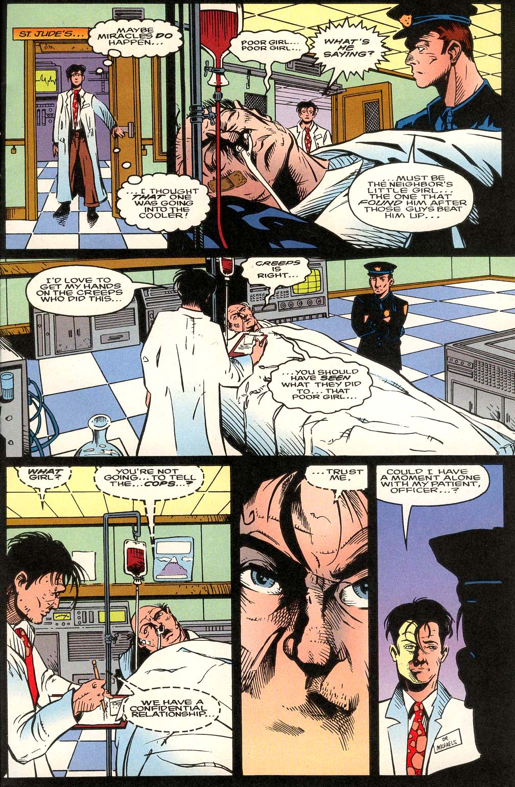 Read online Morbius: The Living Vampire (1992) comic -  Issue #25 - 9