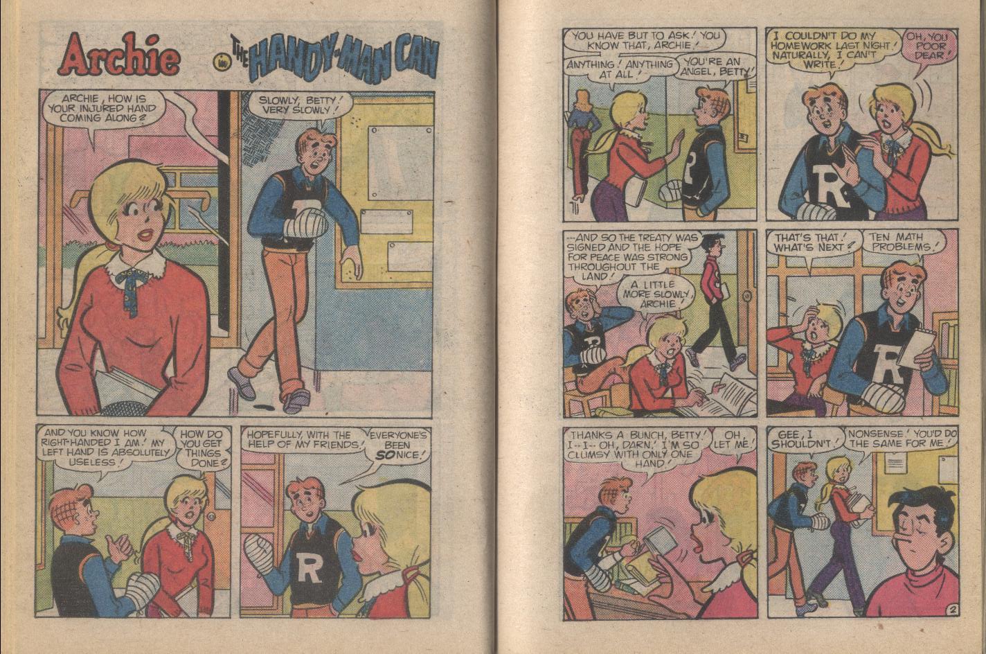 Read online Archie...Archie Andrews, Where Are You? Digest Magazine comic -  Issue #55 - 31