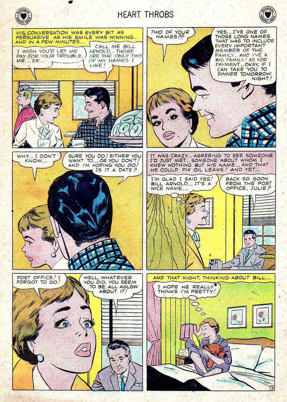 Read online Heart Throbs comic -  Issue #53 - 5