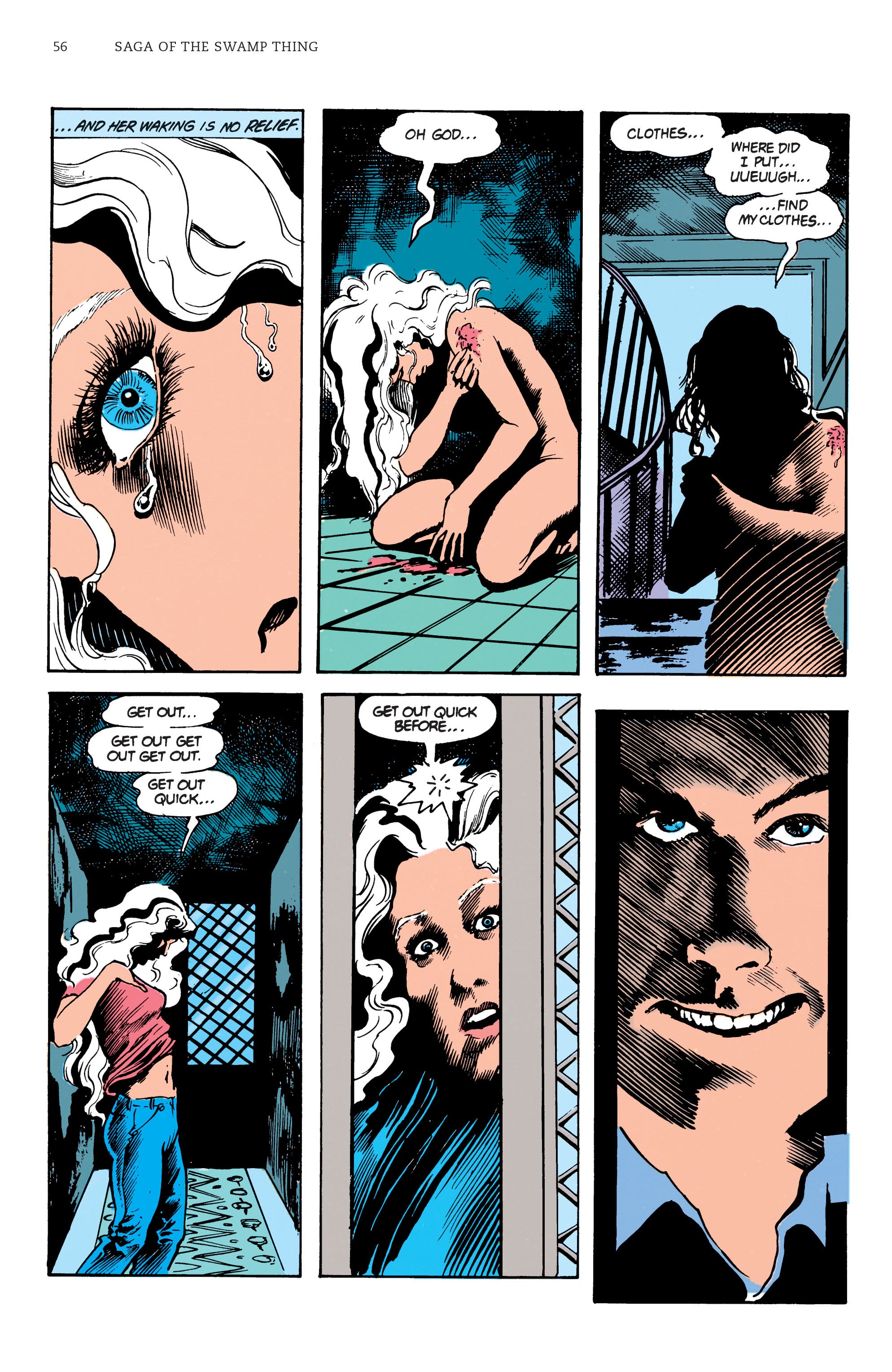 Read online Saga of the Swamp Thing comic -  Issue # TPB 2 (Part 1) - 56