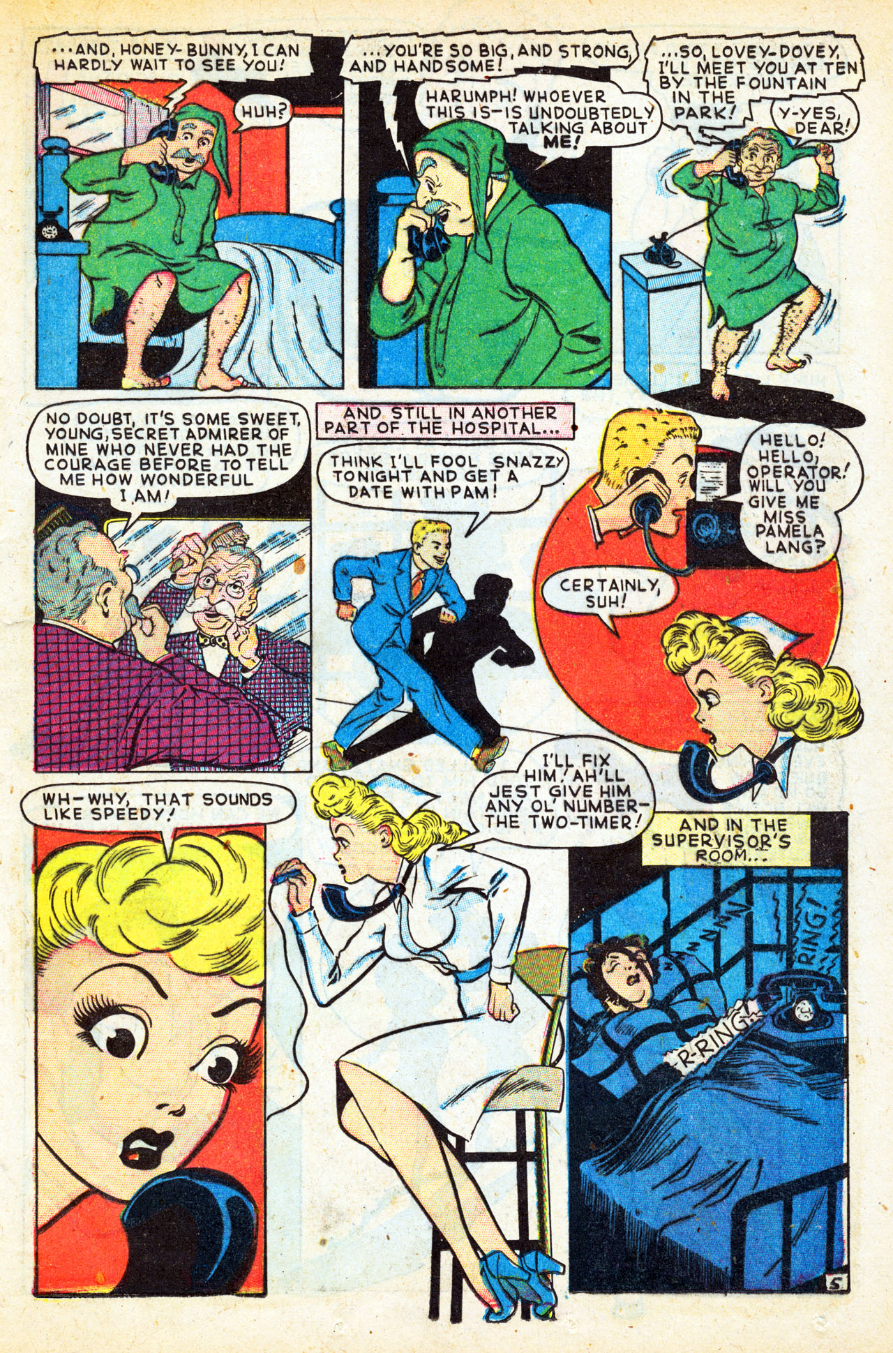 Read online Nellie The Nurse (1945) comic -  Issue #12 - 33