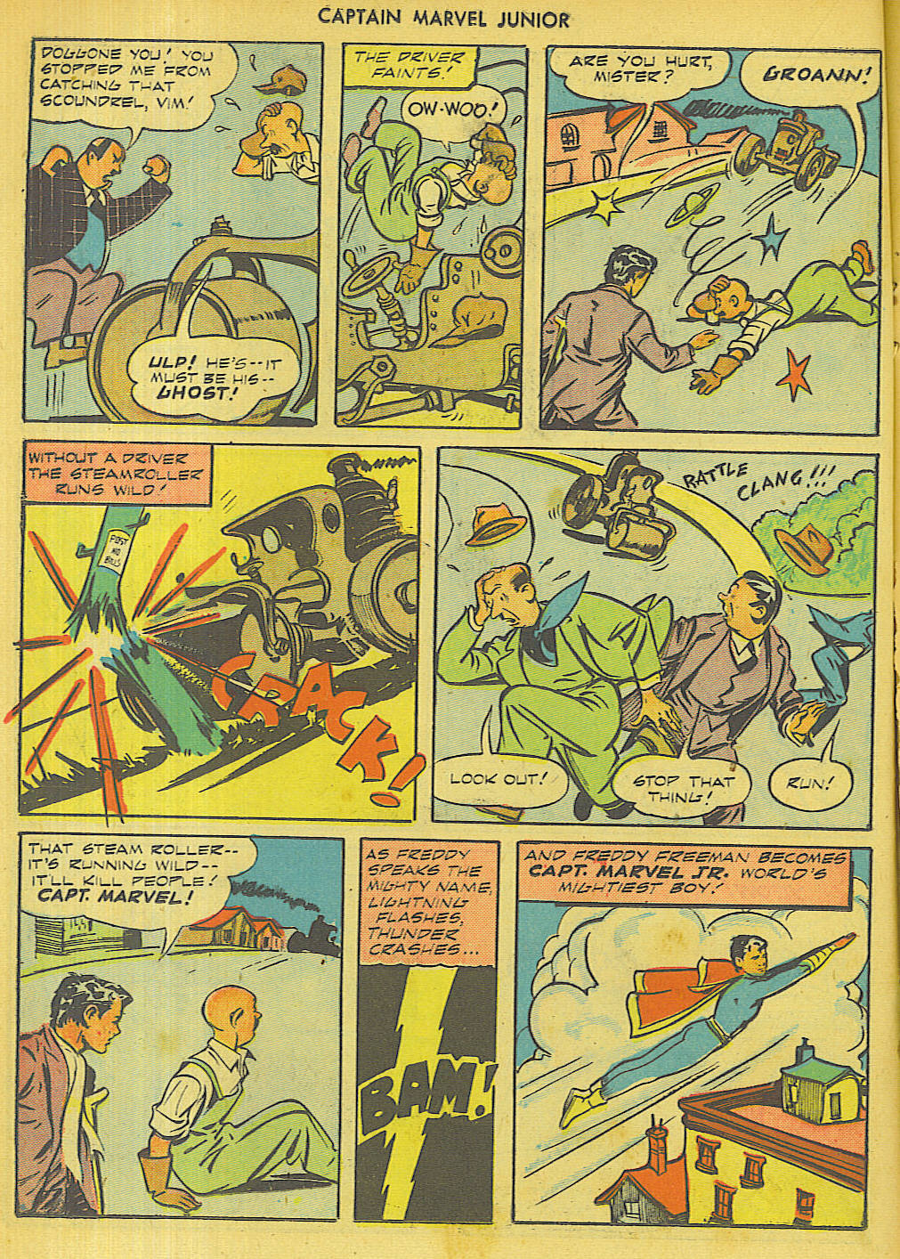 Read online Captain Marvel, Jr. comic -  Issue #43 - 16