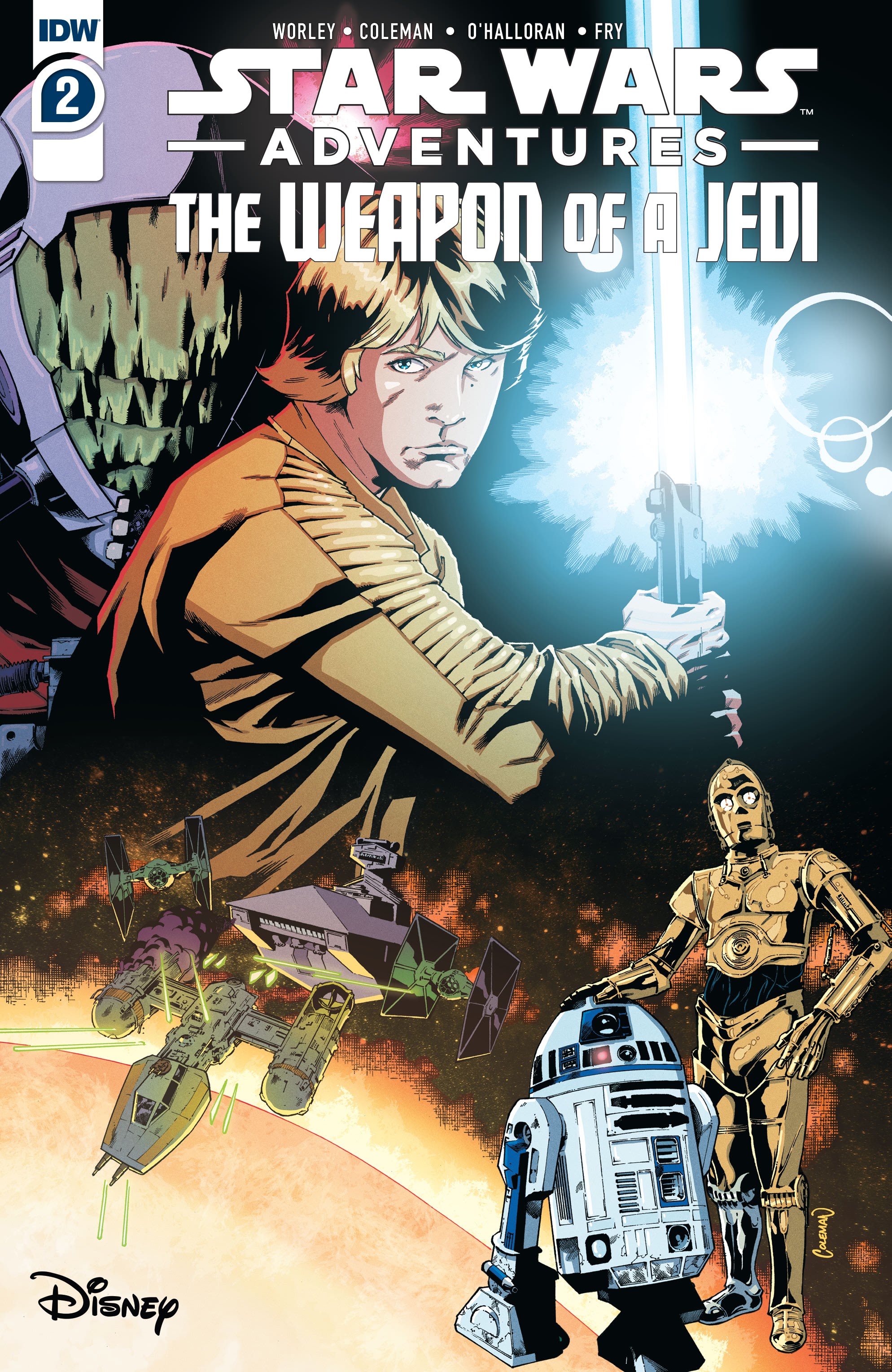 Read online Star Wars Adventures: The Weapon of A Jedi comic -  Issue #2 - 1