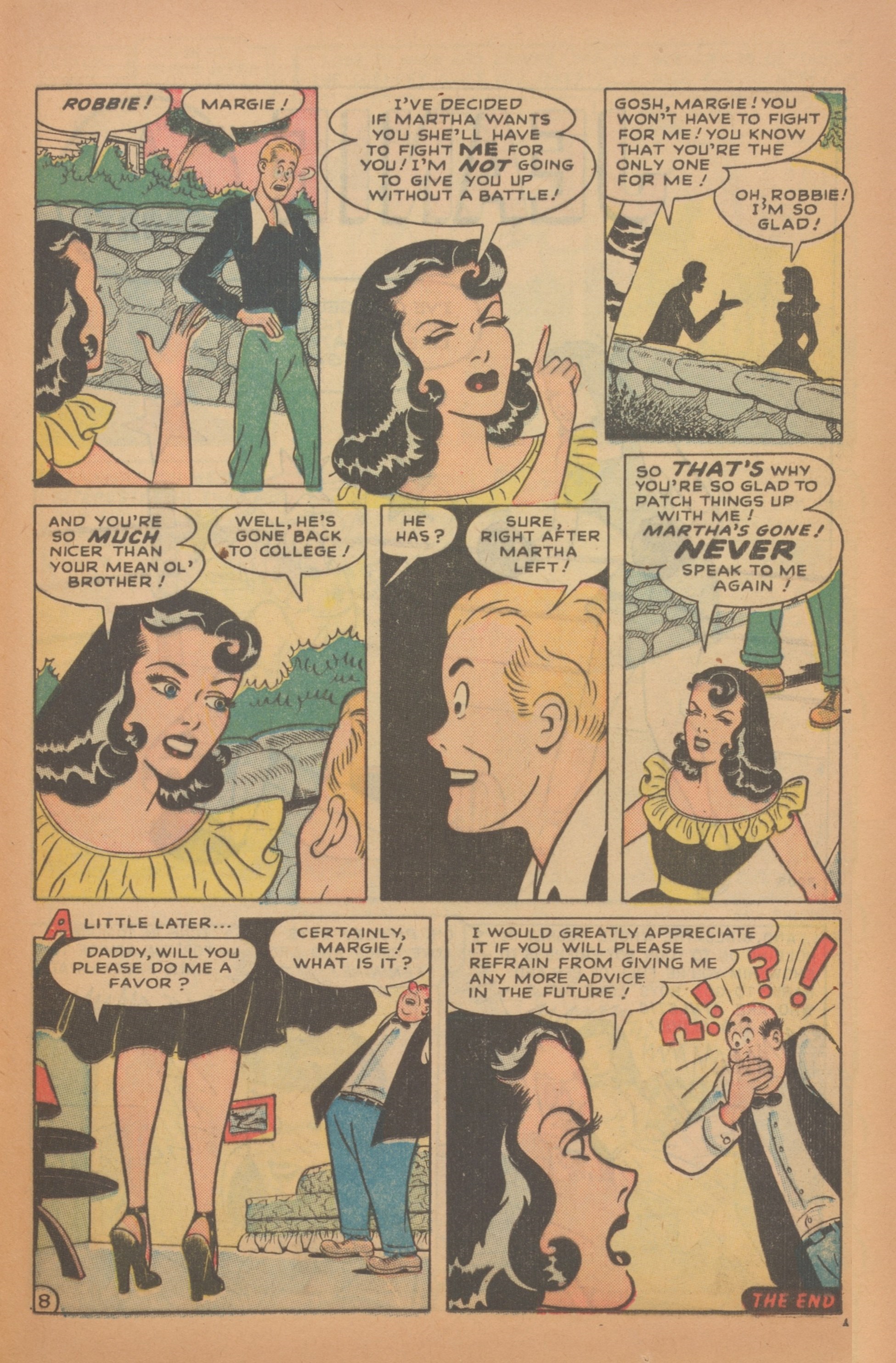 Read online Margie Comics comic -  Issue #46 - 37