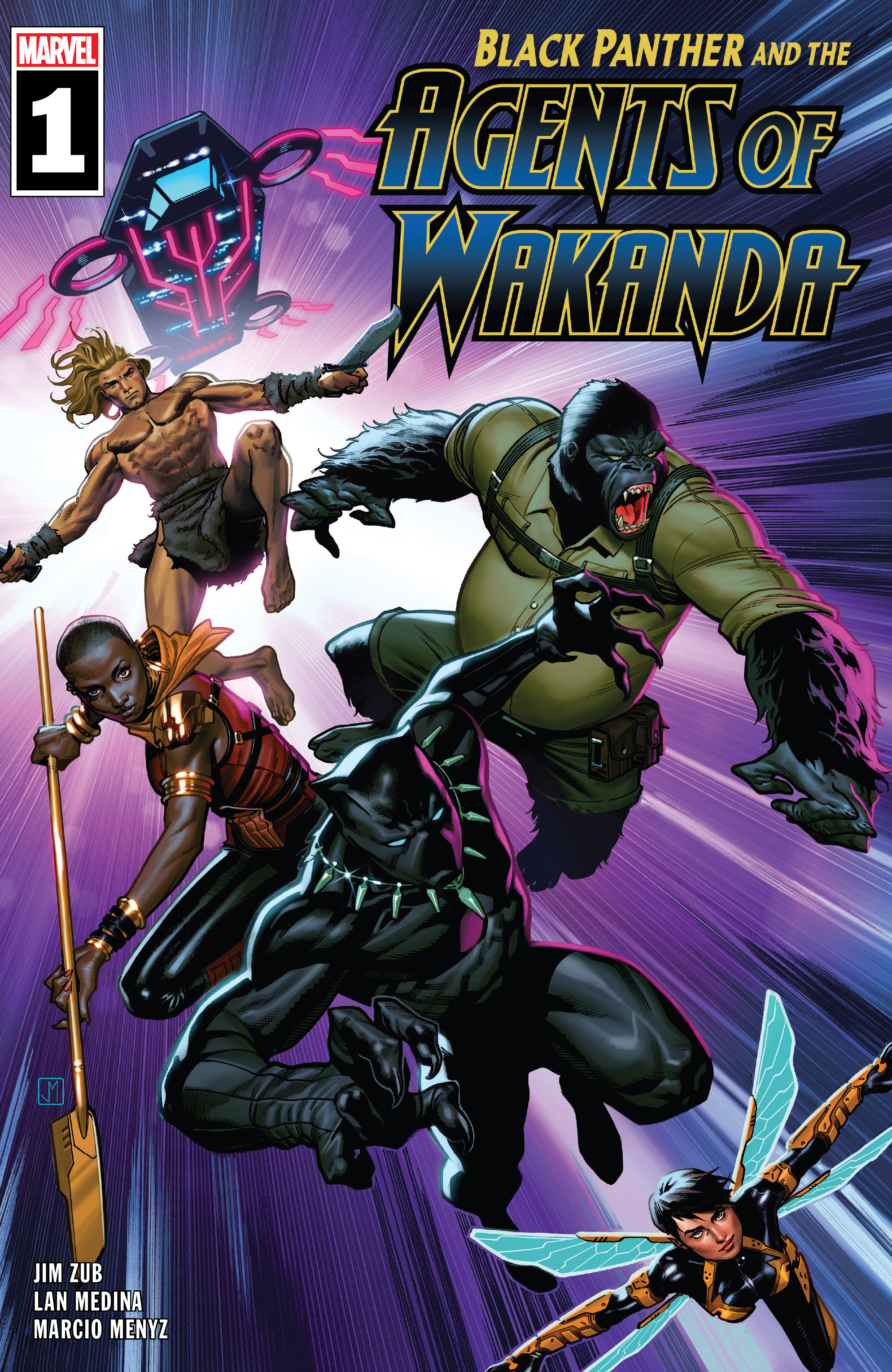 Read online Black Panther and the Agents of Wakanda comic -  Issue #1 - 1