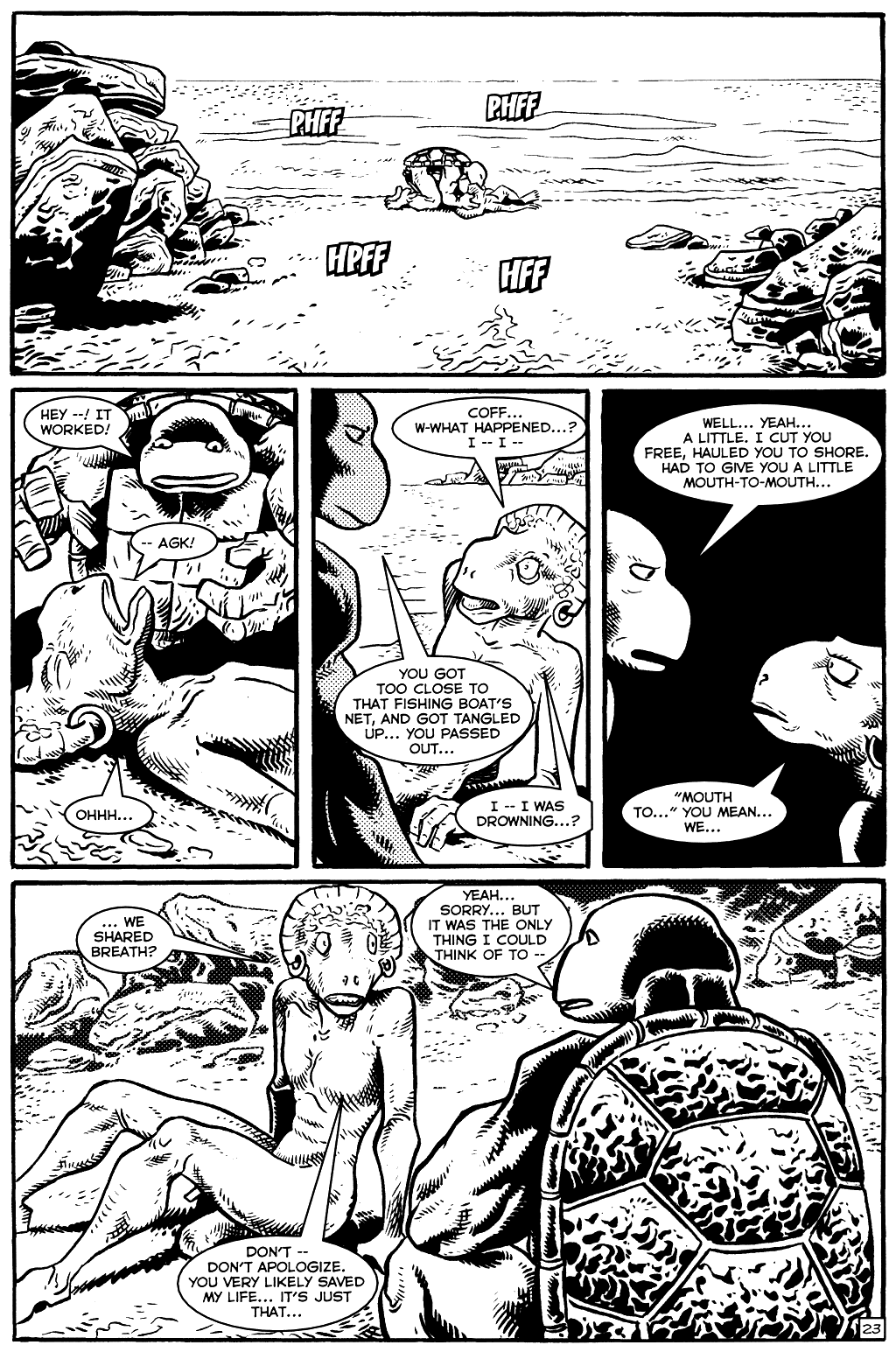 Read online TMNT: Teenage Mutant Ninja Turtles comic -  Issue #18 - 25