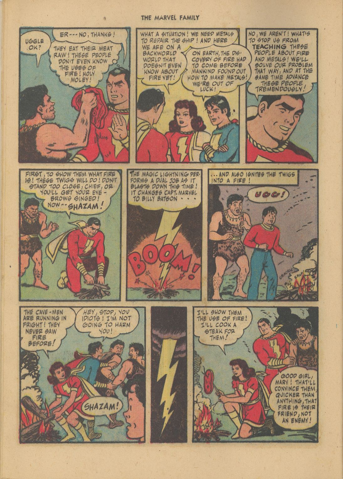 Read online The Marvel Family comic -  Issue #5 - 10