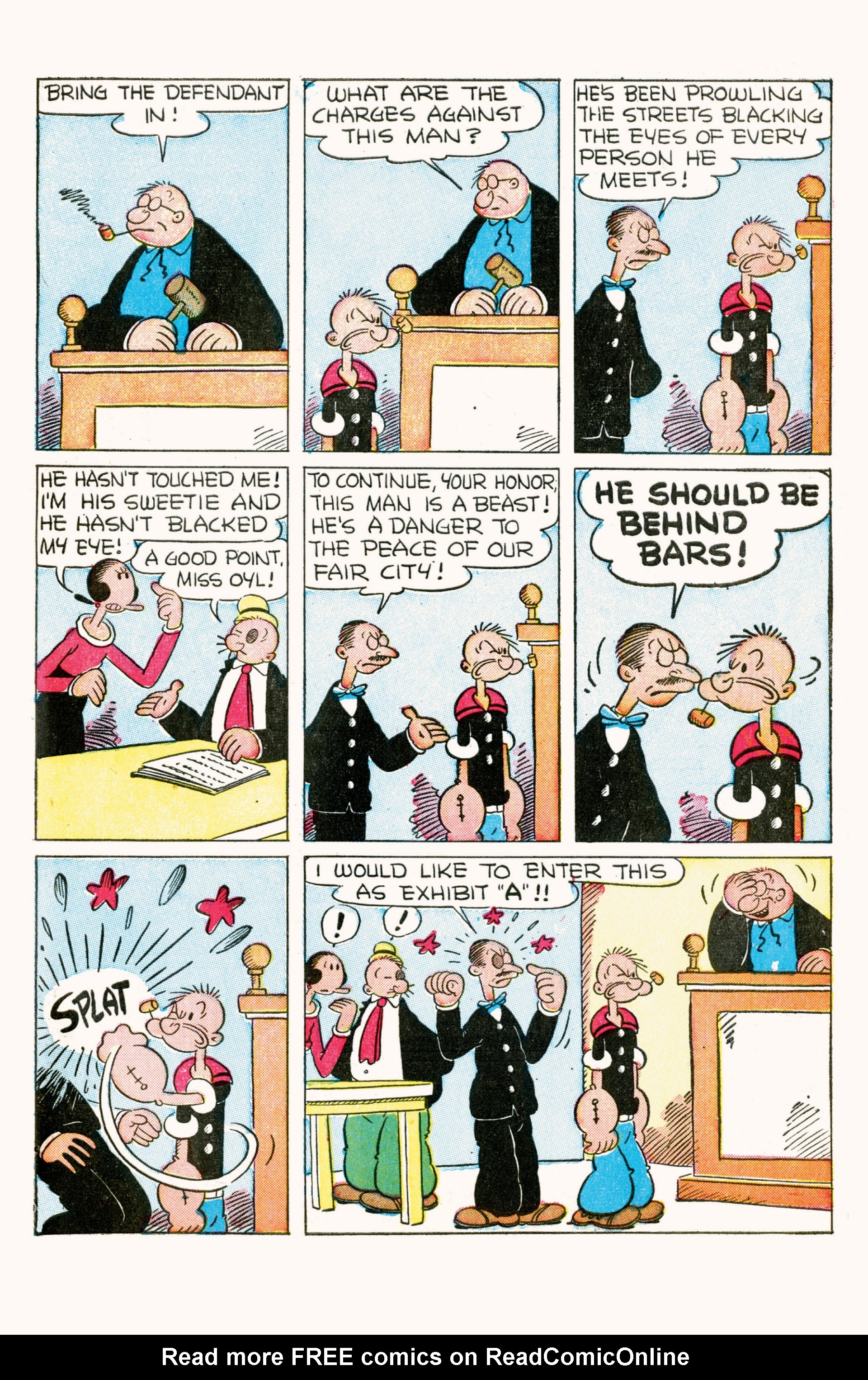 Read online Classic Popeye comic -  Issue #3 - 47