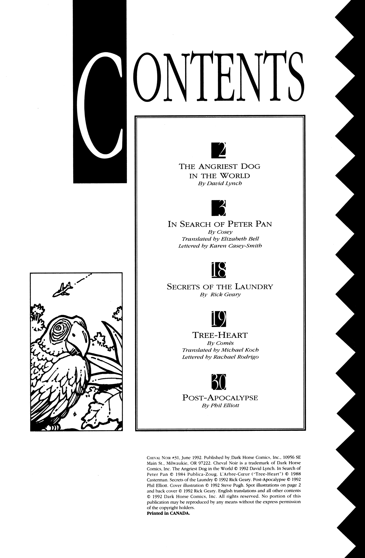 Read online Cheval Noir comic -  Issue #31 - 3
