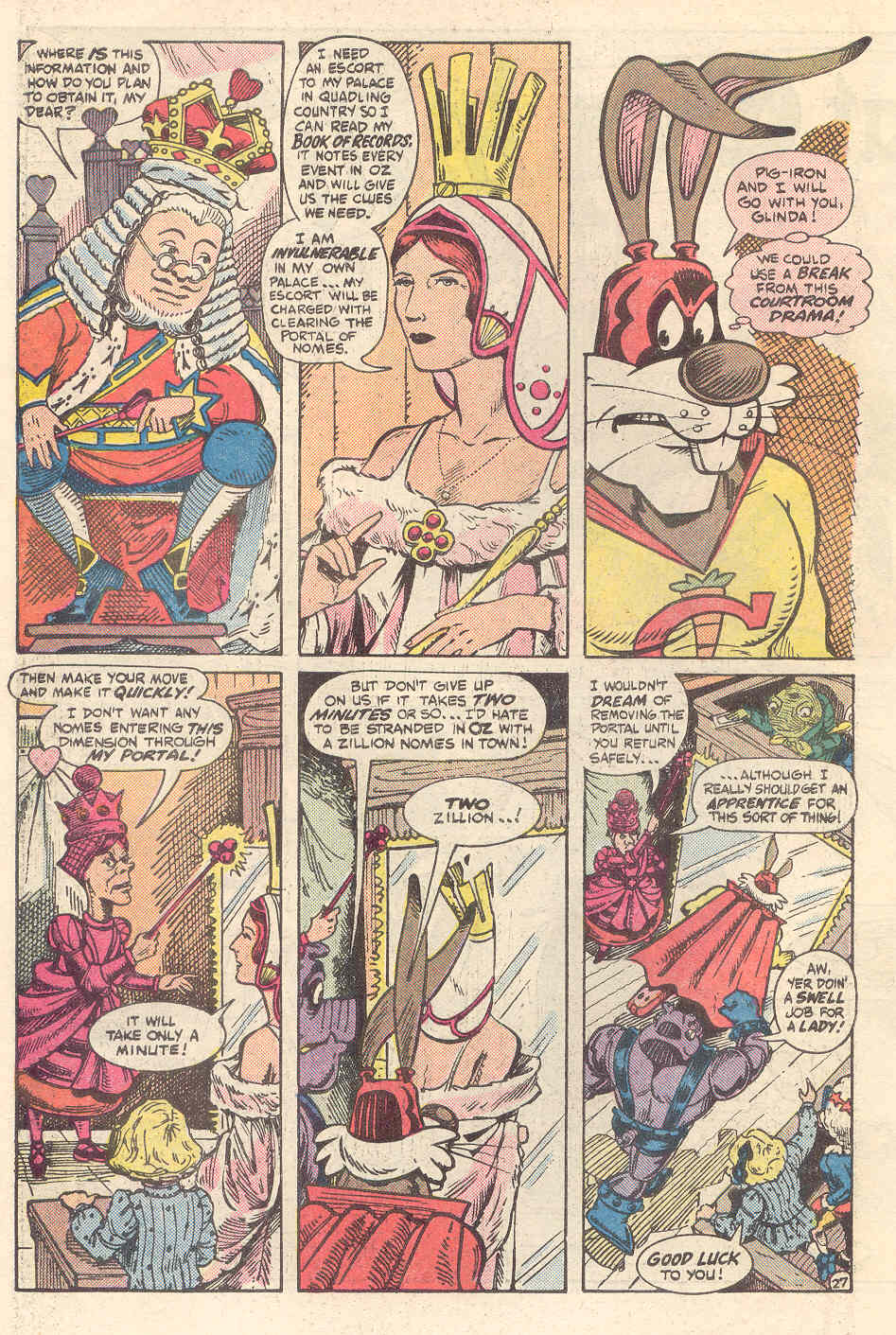 Read online The Oz-Wonderland War comic -  Issue #3 - 29