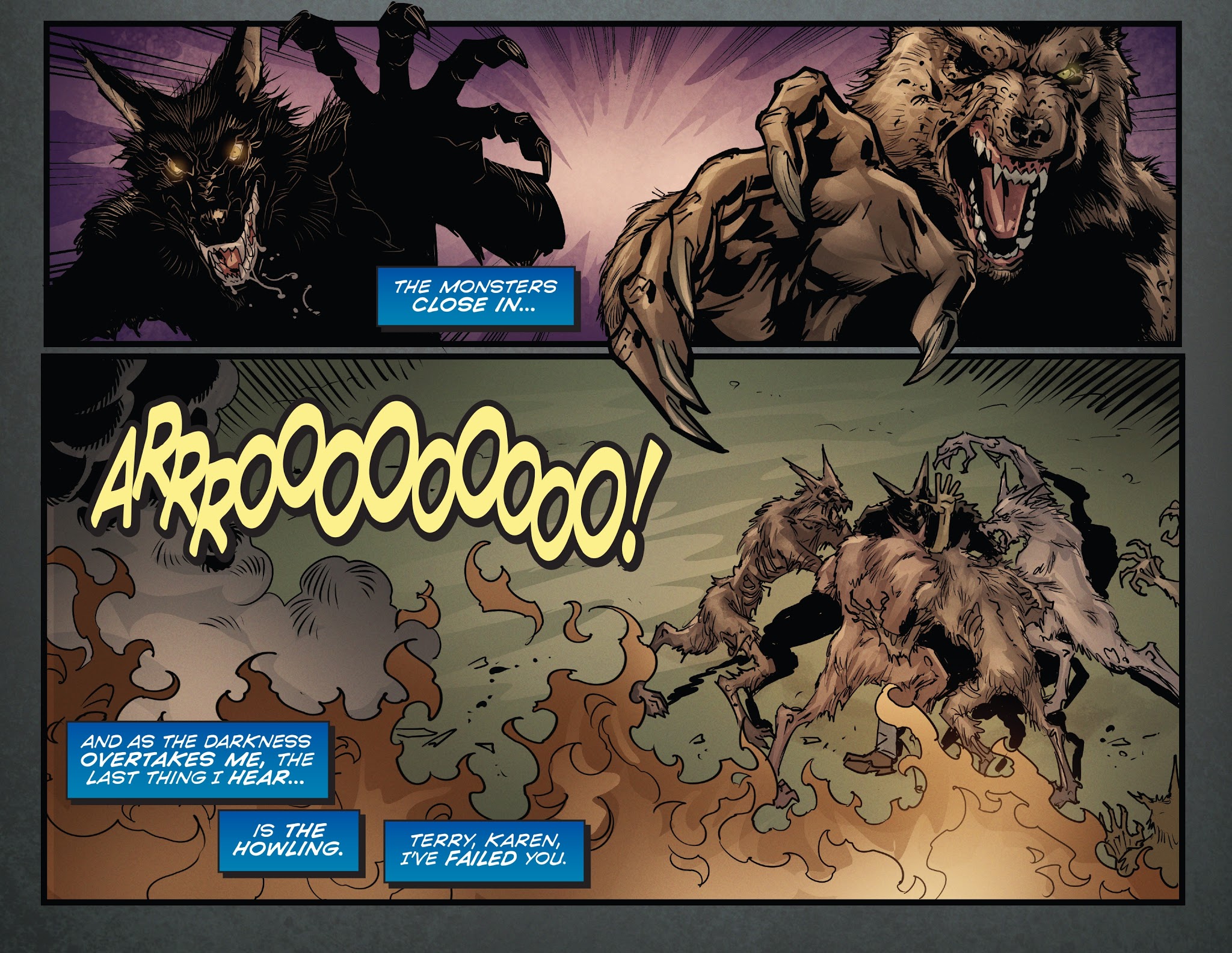 Read online The Howling: Revenge of the Werewolf Queen comic -  Issue #8 - 21