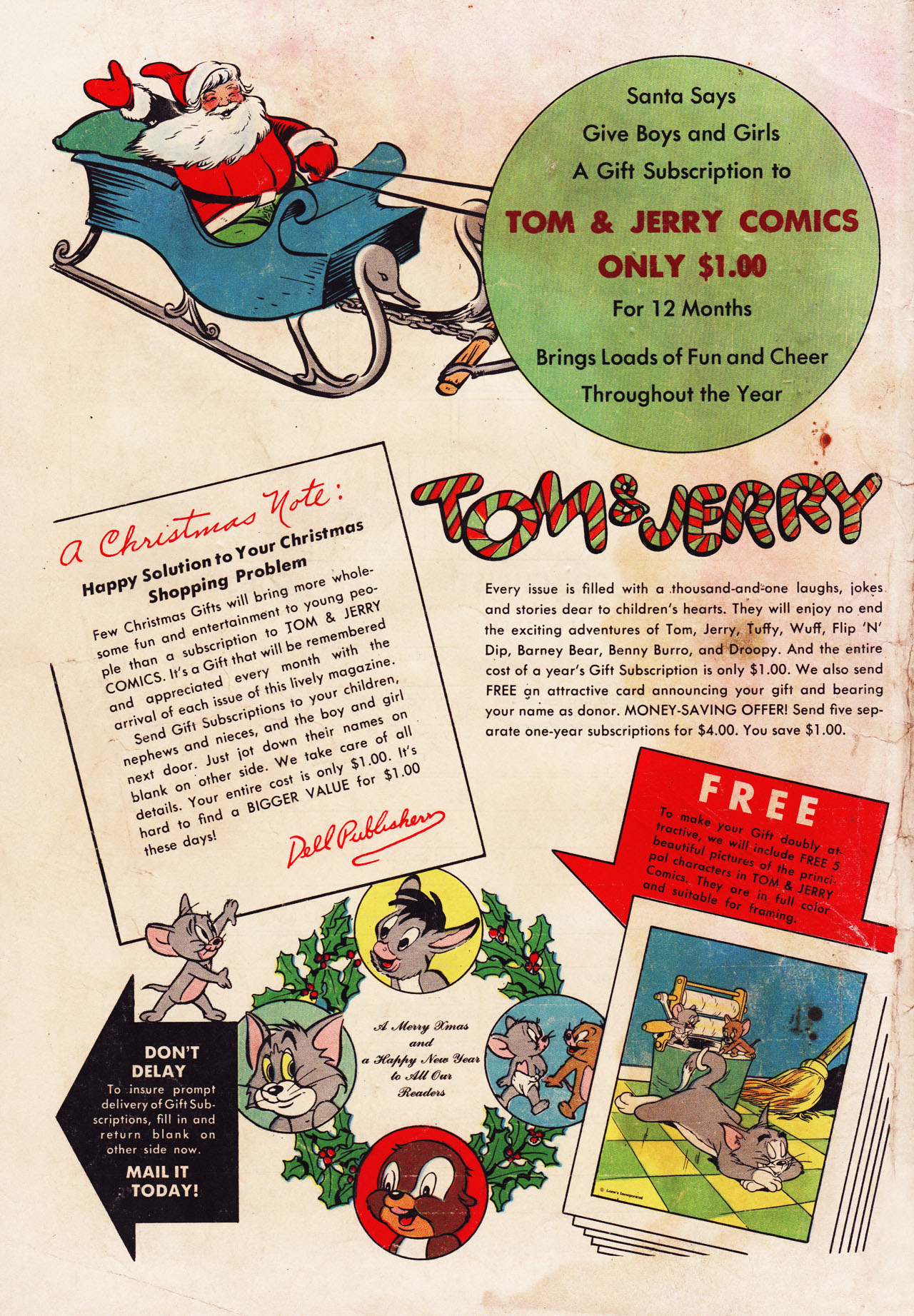 Read online Tom & Jerry Comics comic -  Issue #65 - 53