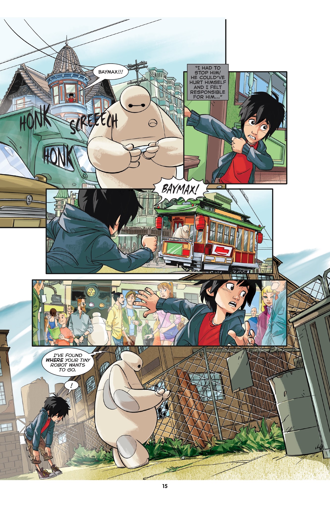 Read online Disney Big Hero 6: Heroes of San Fransokyo comic -  Issue # Full - 15