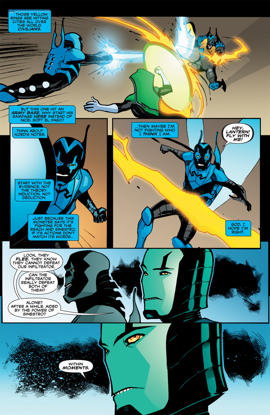 Read online Blue Beetle (2006) comic -  Issue #20 - 15