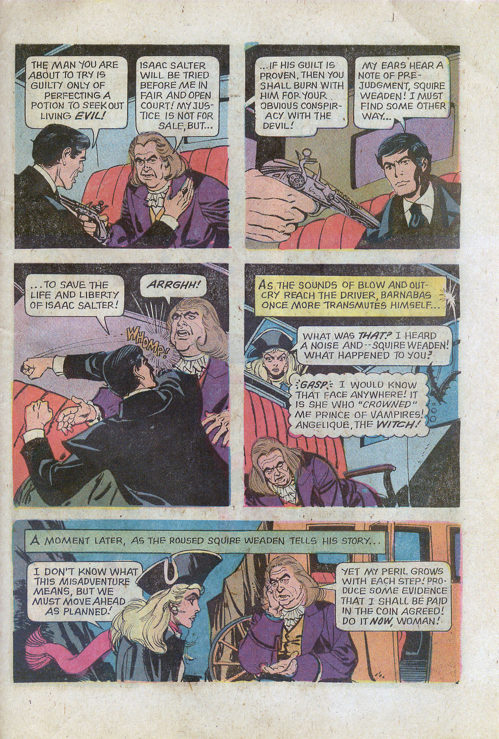 Read online Dark Shadows (1969) comic -  Issue #27 - 27