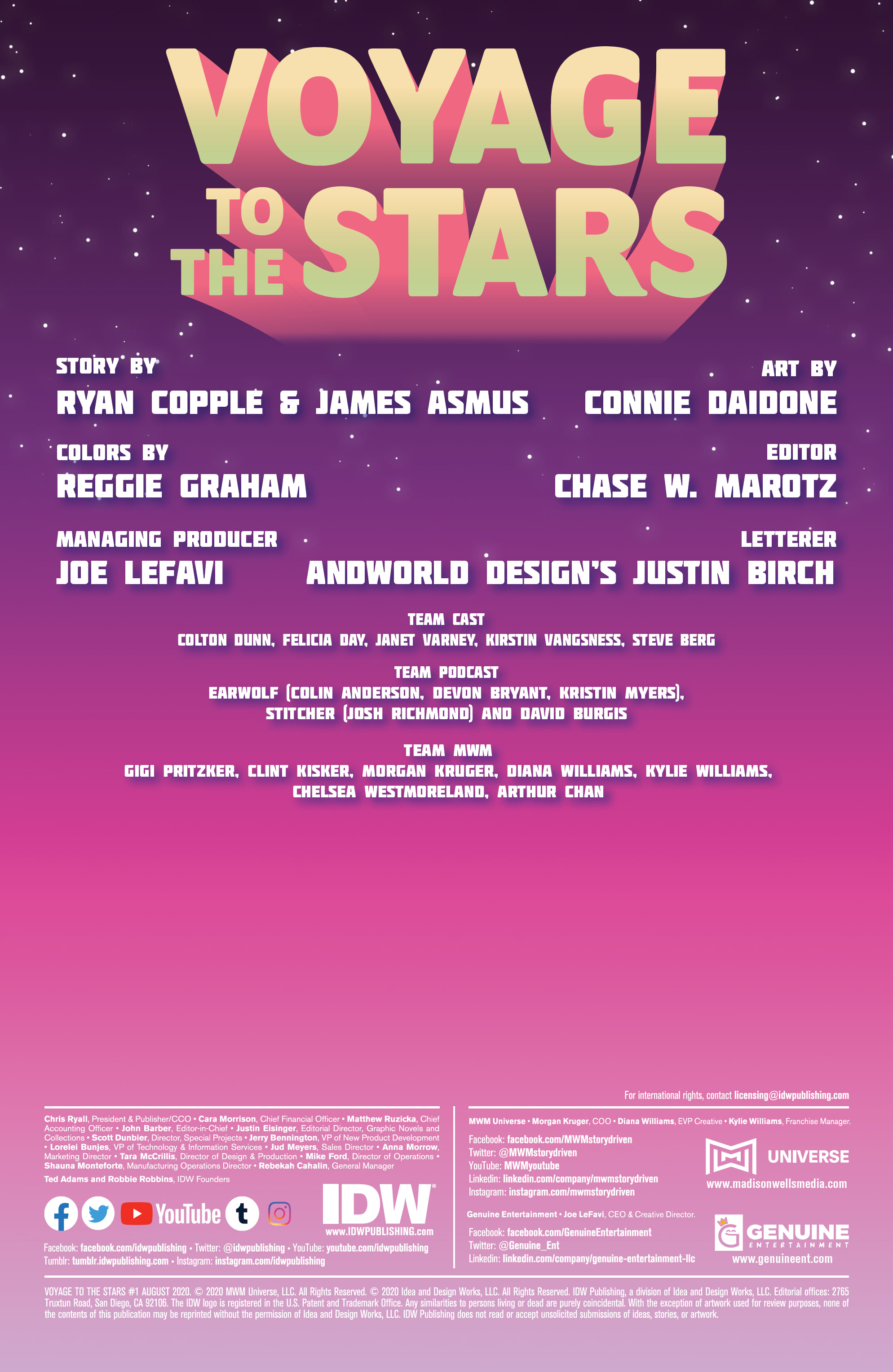 Read online Voyage to the Stars comic -  Issue #1 - 2