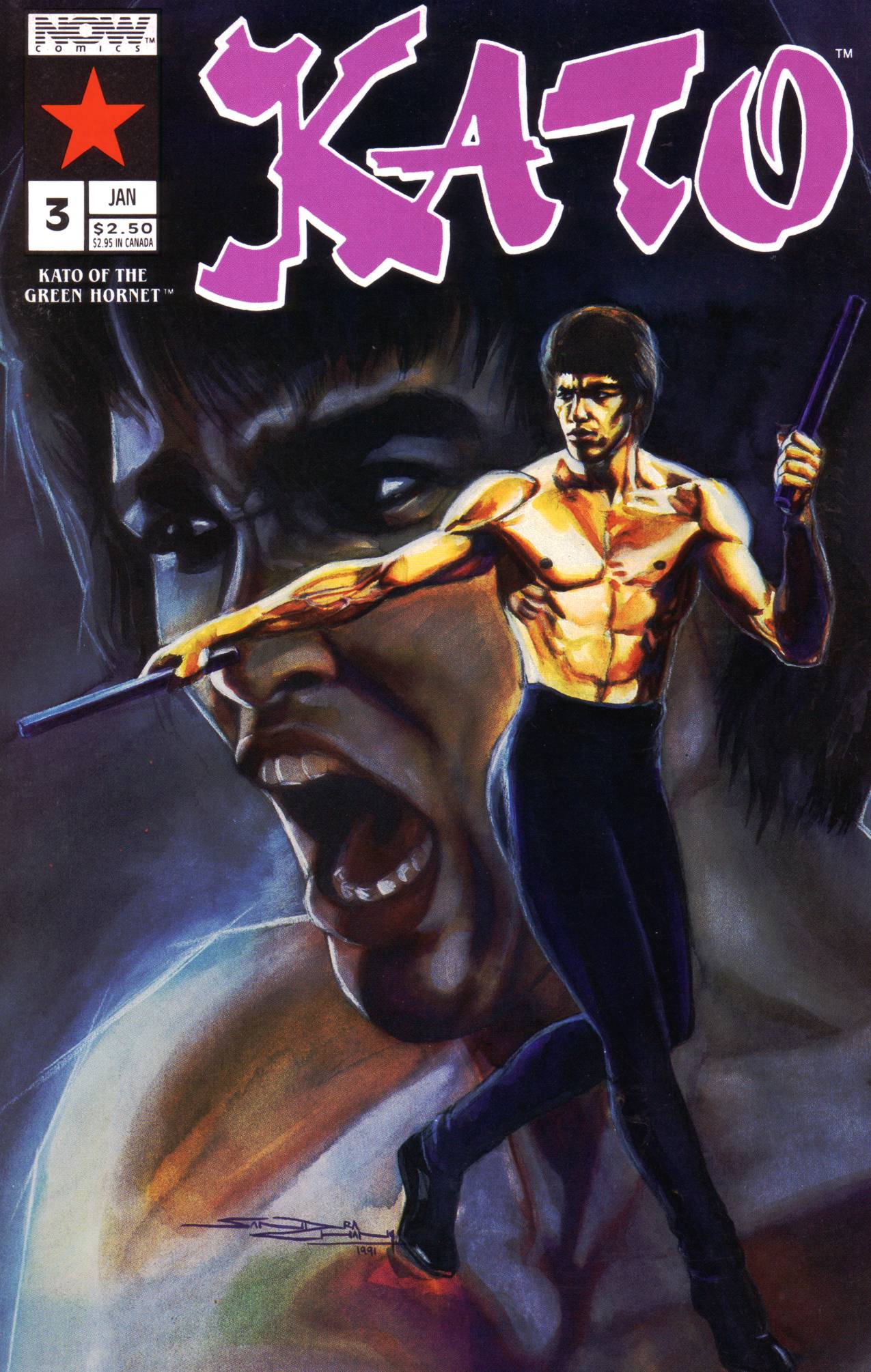 Read online Kato of the Green Hornet comic -  Issue #3 - 1