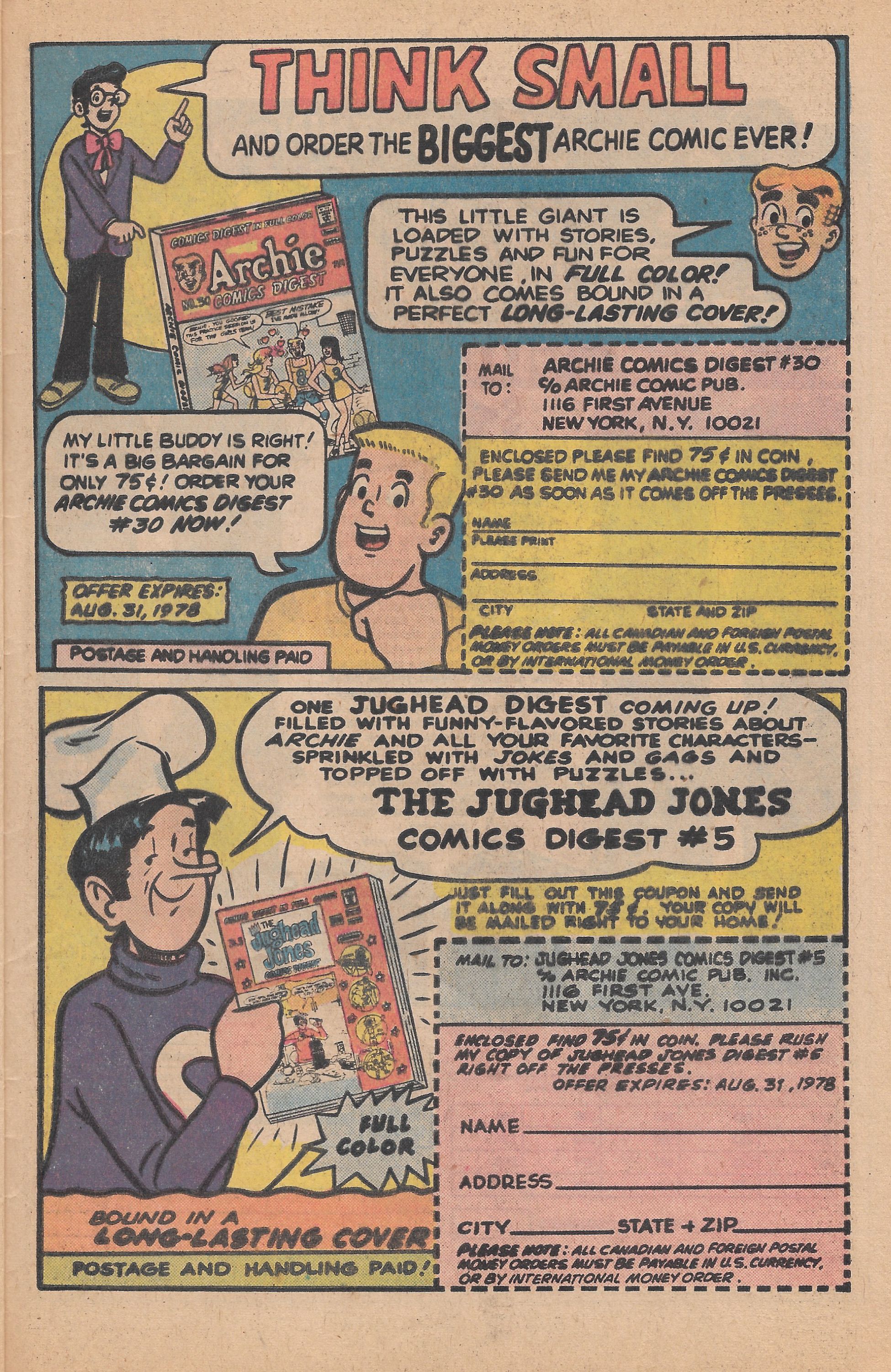 Read online Reggie and Me (1966) comic -  Issue #105 - 33