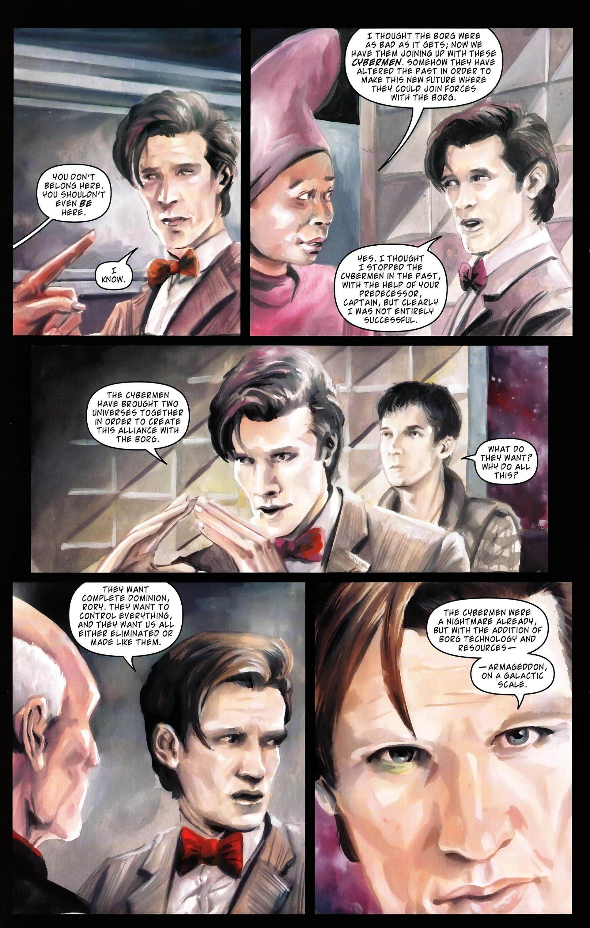 Read online Star Trek: The Next Generation/Doctor Who: Assimilation² comic -  Issue #4 - 8