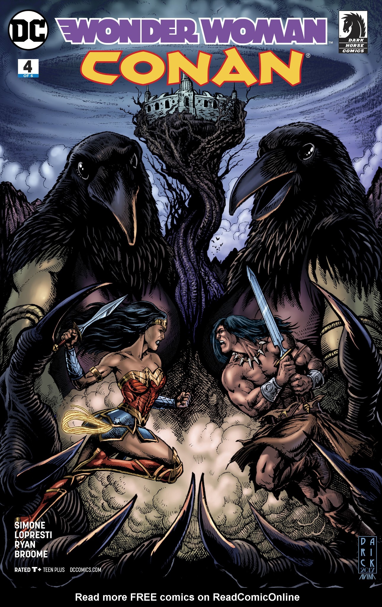Read online Wonder Woman/Conan comic -  Issue #4 - 1