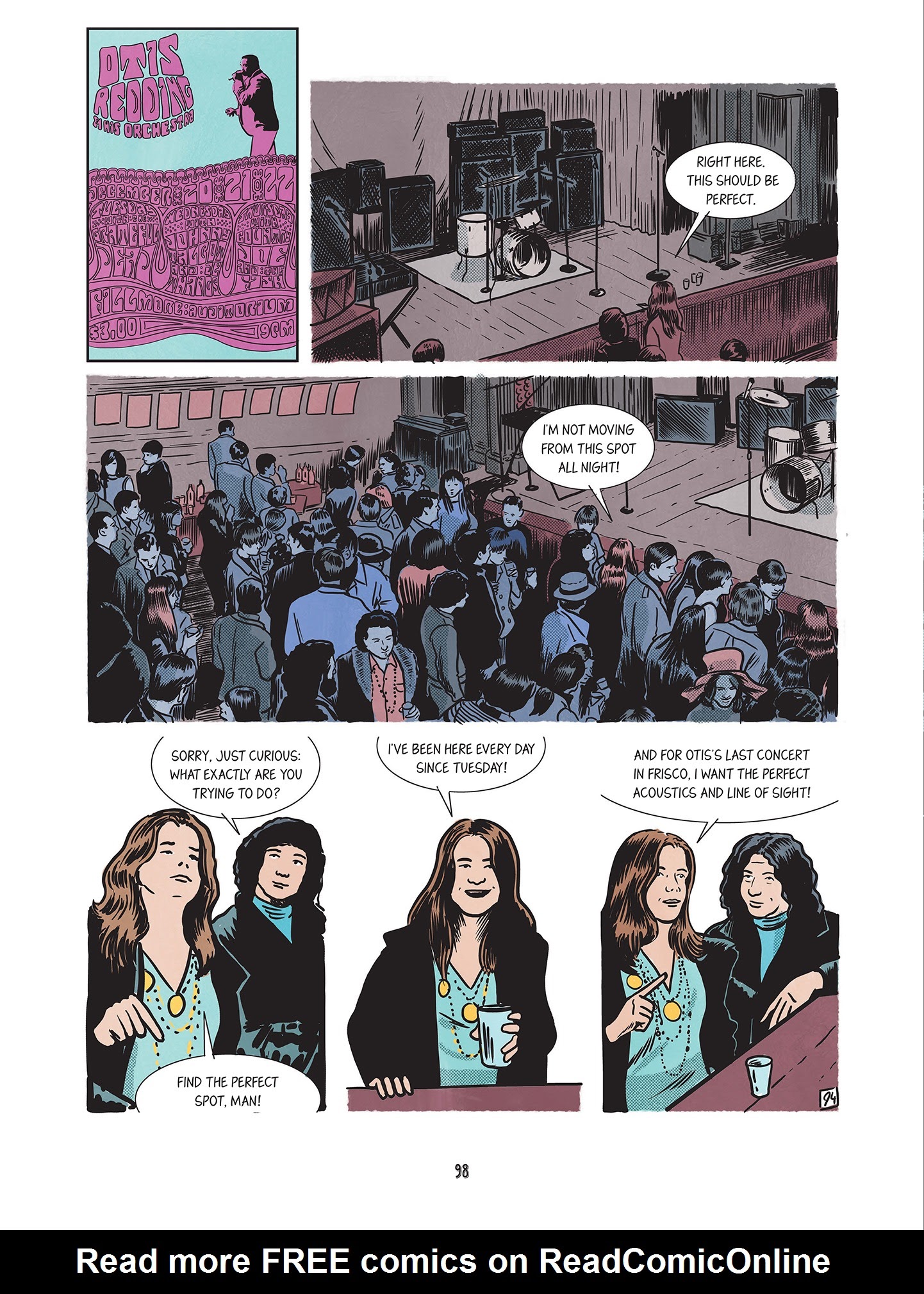 Read online Love Me Please!: The Story of Janis Joplin comic -  Issue # TPB (Part 1) - 96
