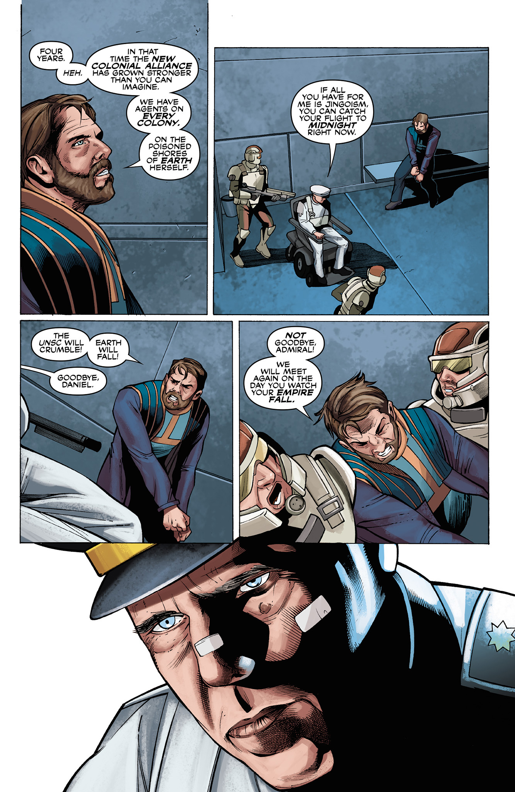 Read online Halo: Escalation comic -  Issue #6 - 20