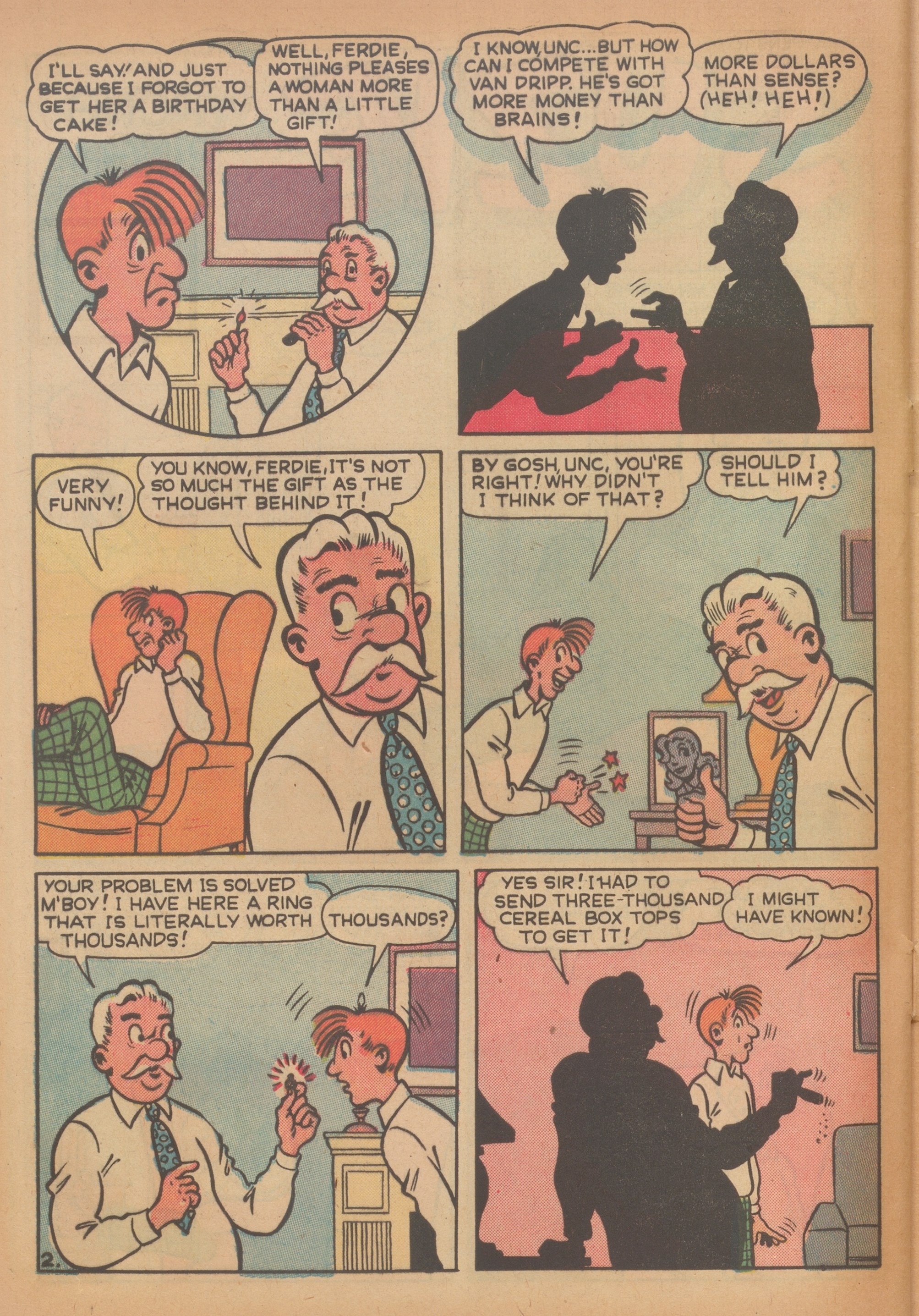 Read online Suzie Comics comic -  Issue #86 - 46
