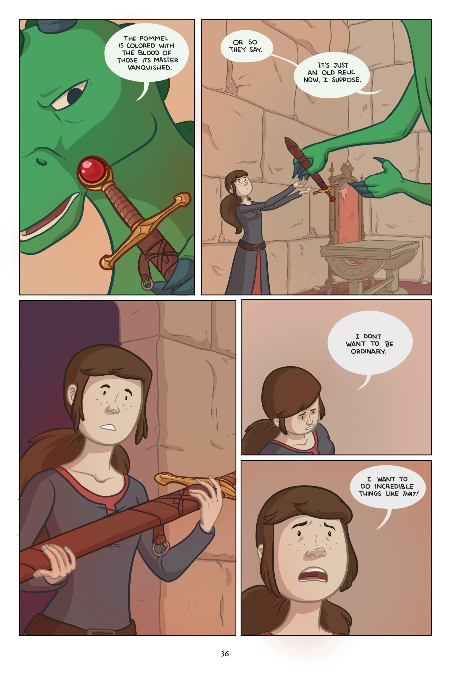 Read online Extraordinary: A Story of an Ordinary Princess comic -  Issue # TPB (Part 1) - 37