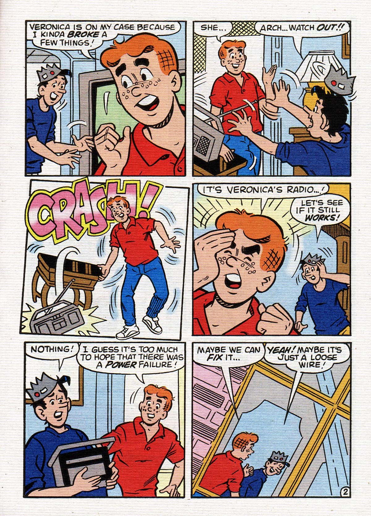 Read online Jughead's Double Digest Magazine comic -  Issue #104 - 114