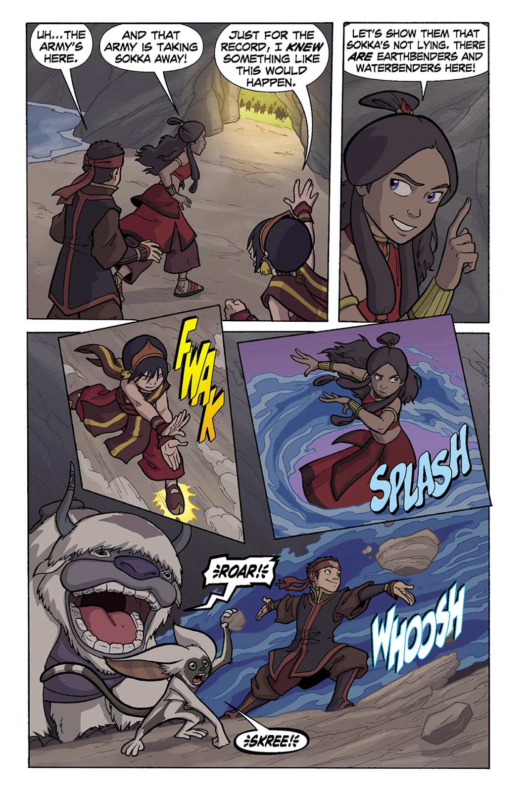 Nickelodeon Avatar: The Last Airbender - The Lost Adventures issue Full - Page 135