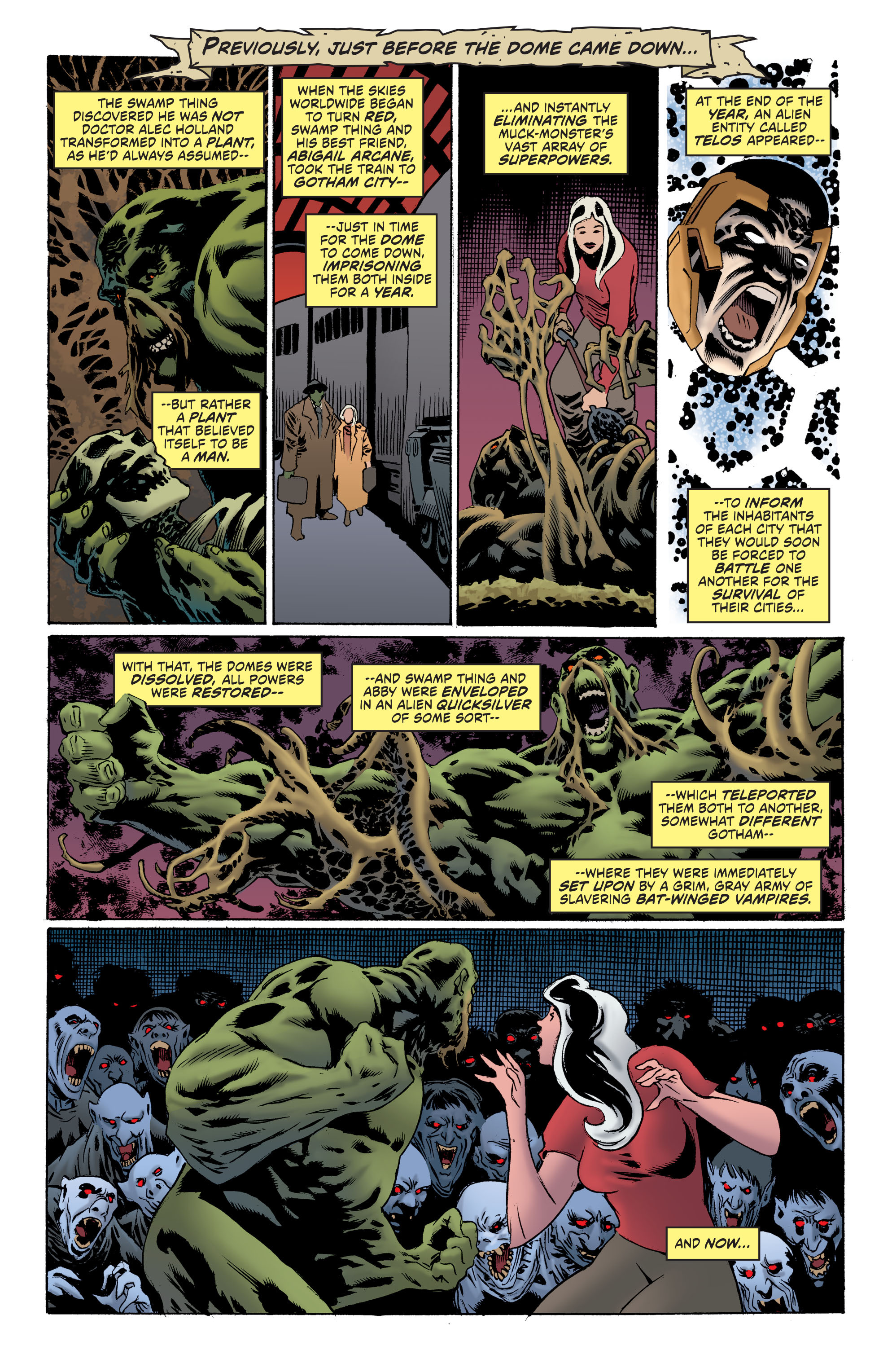 Read online Convergence Swamp Thing comic -  Issue #2 - 2