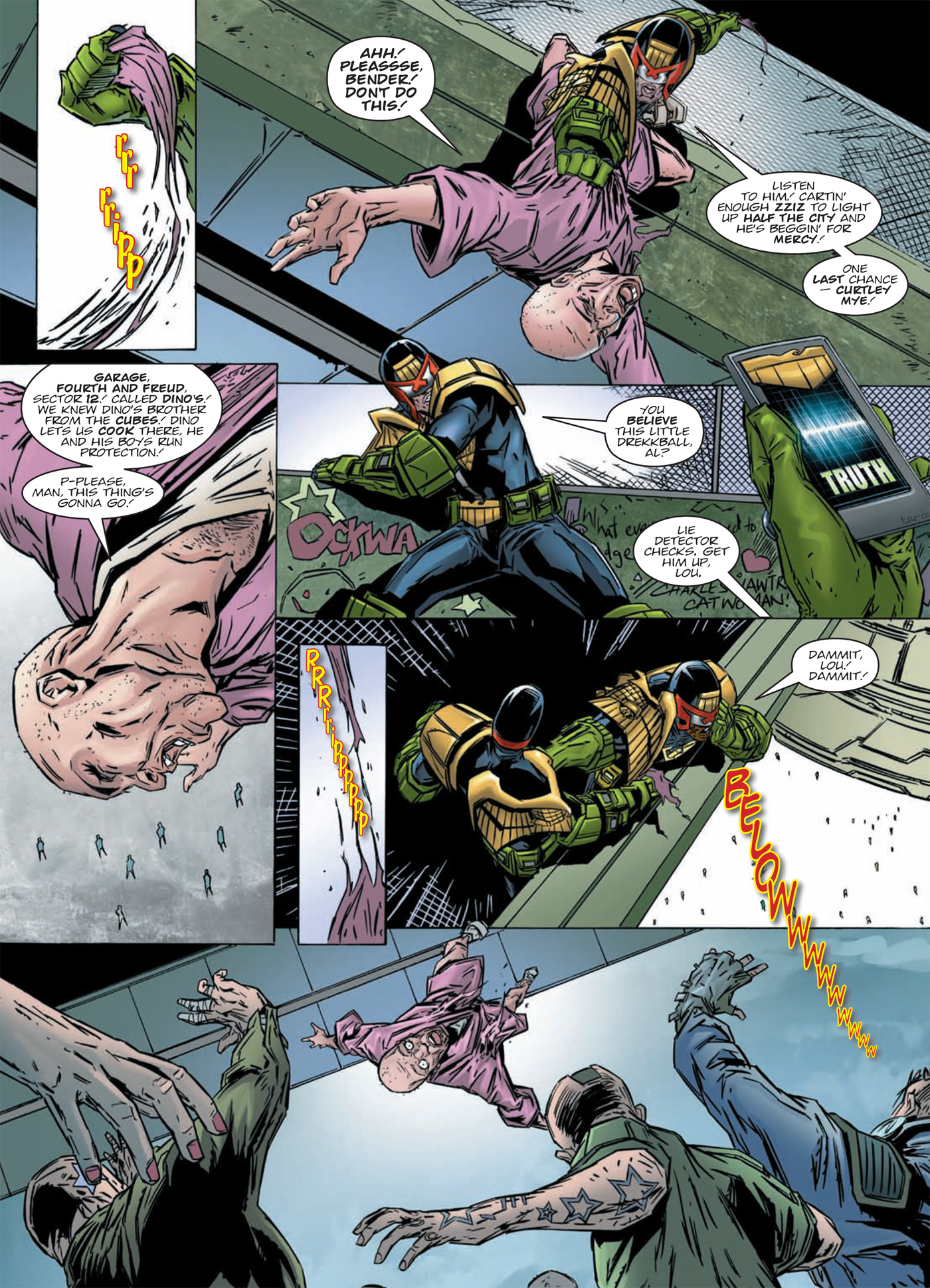 Read online Judge Dredd: Day of Chaos: Fallout comic -  Issue # TPB (Part 3) - 20