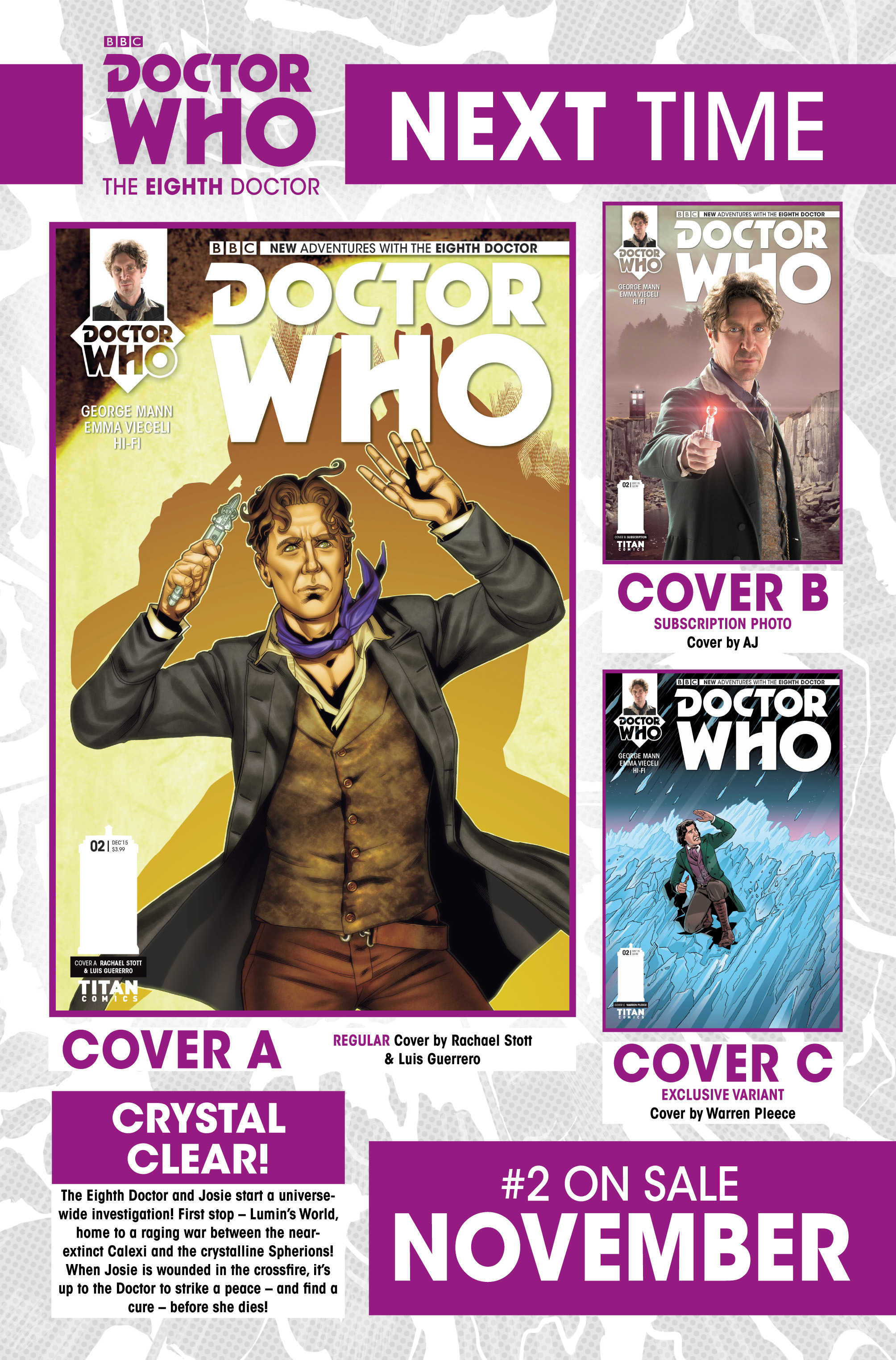 Read online Doctor Who: The Eighth Doctor comic -  Issue #1 - 34