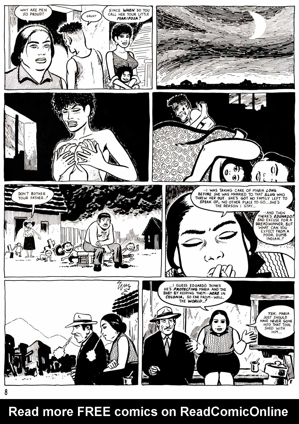 Read online Love and Rockets (1982) comic -  Issue #29 - 10