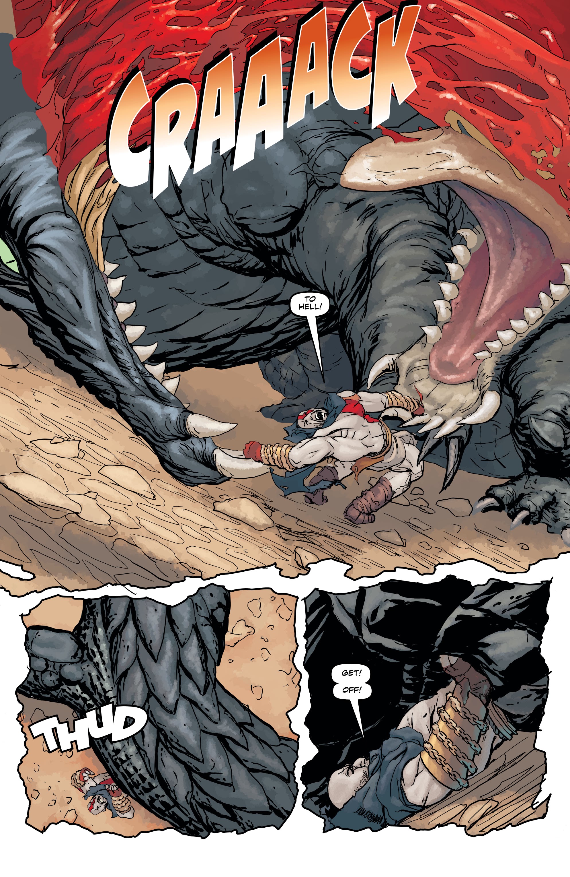 Read online God of War: Fallen God comic -  Issue #3 - 8
