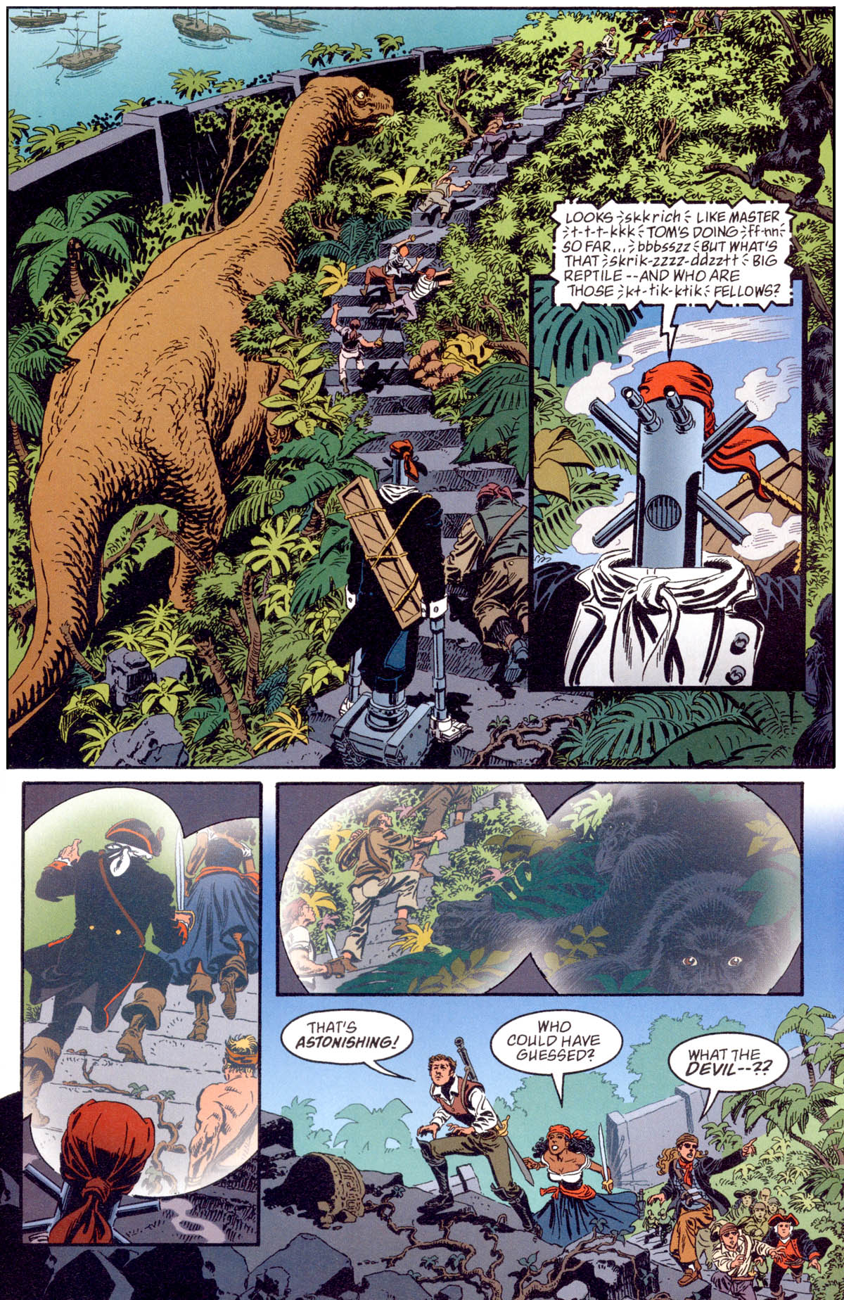 Read online Tom Strong comic -  Issue #32 - 6