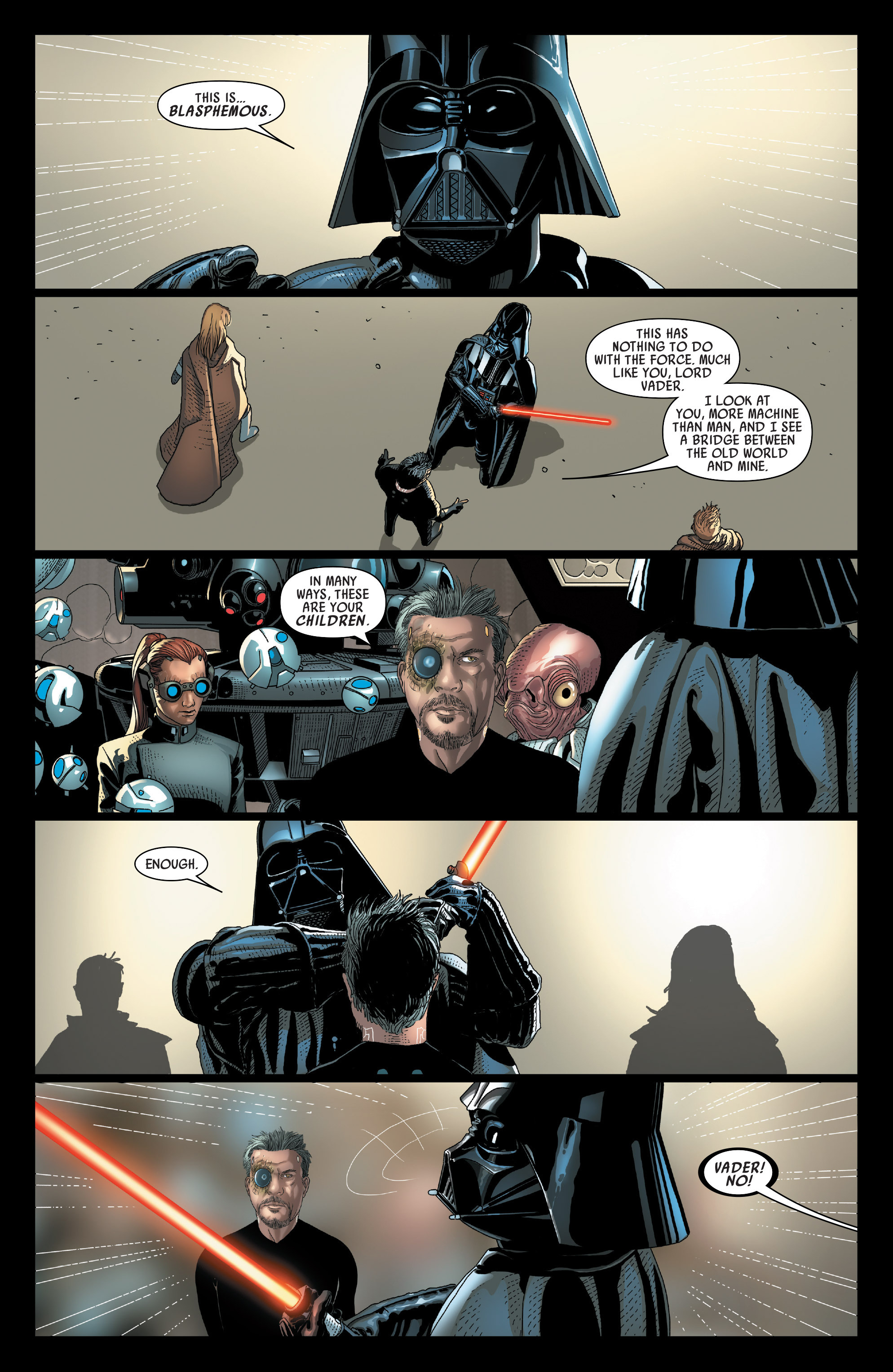 Read online Darth Vader comic -  Issue #5 - 19