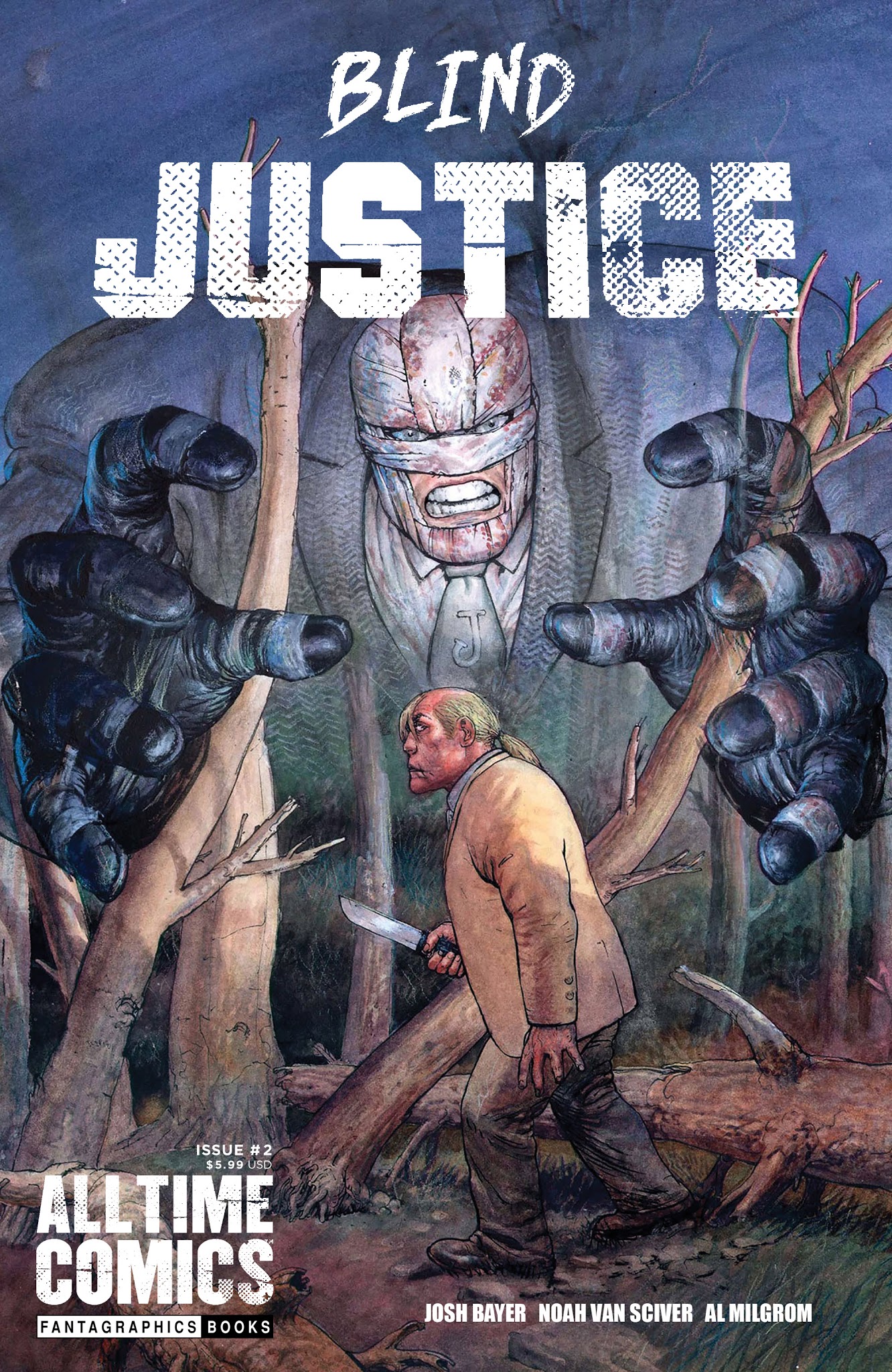 Read online All Time Comics: Blind Justice comic -  Issue #2 - 1