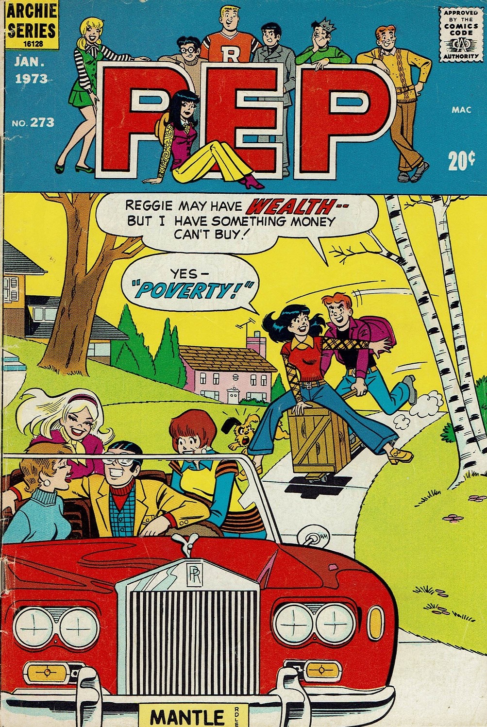 Read online Pep Comics comic -  Issue #273 - 1