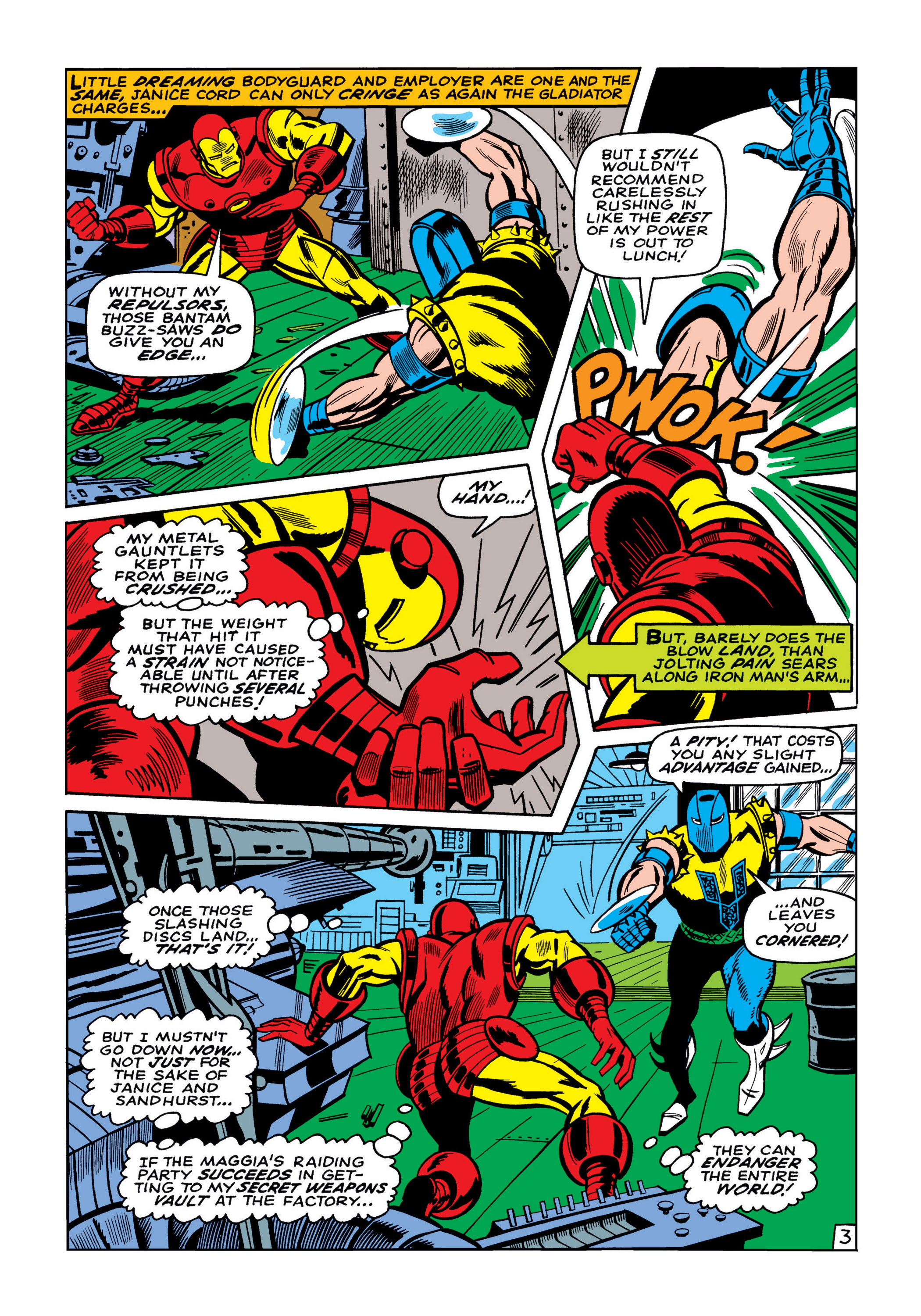 Read online Marvel Masterworks: The Invincible Iron Man comic -  Issue # TPB 5 (Part 2) - 36