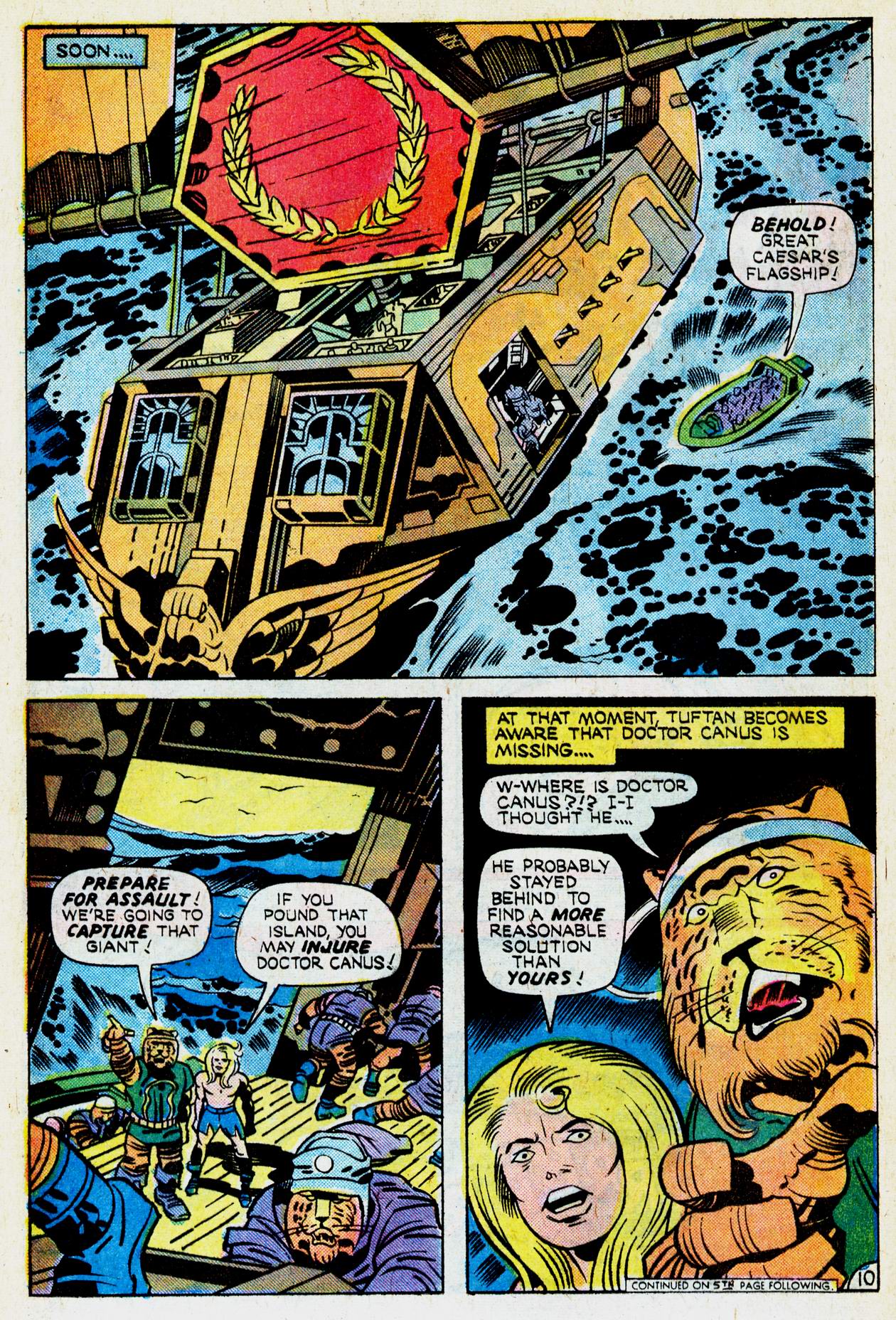 Read online Kamandi, The Last Boy On Earth comic -  Issue #31 - 12