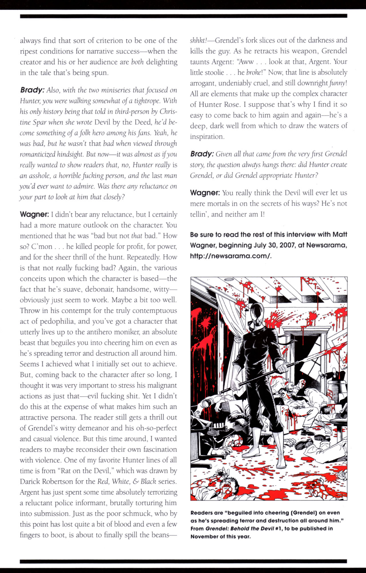 Read online Grendel: Behold the Devil comic -  Issue #0 - 15