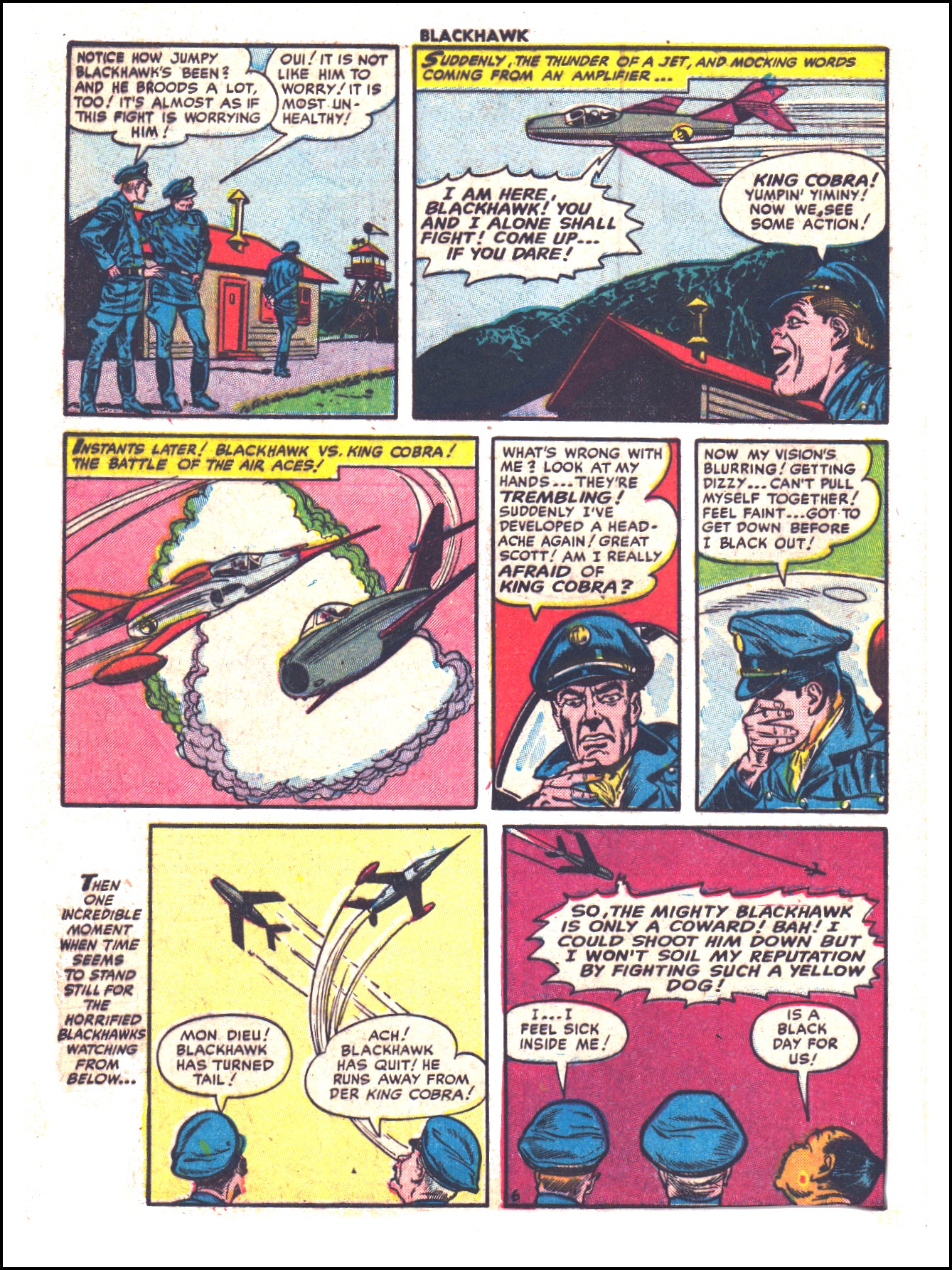 Read online Blackhawk (1957) comic -  Issue #58 - 8