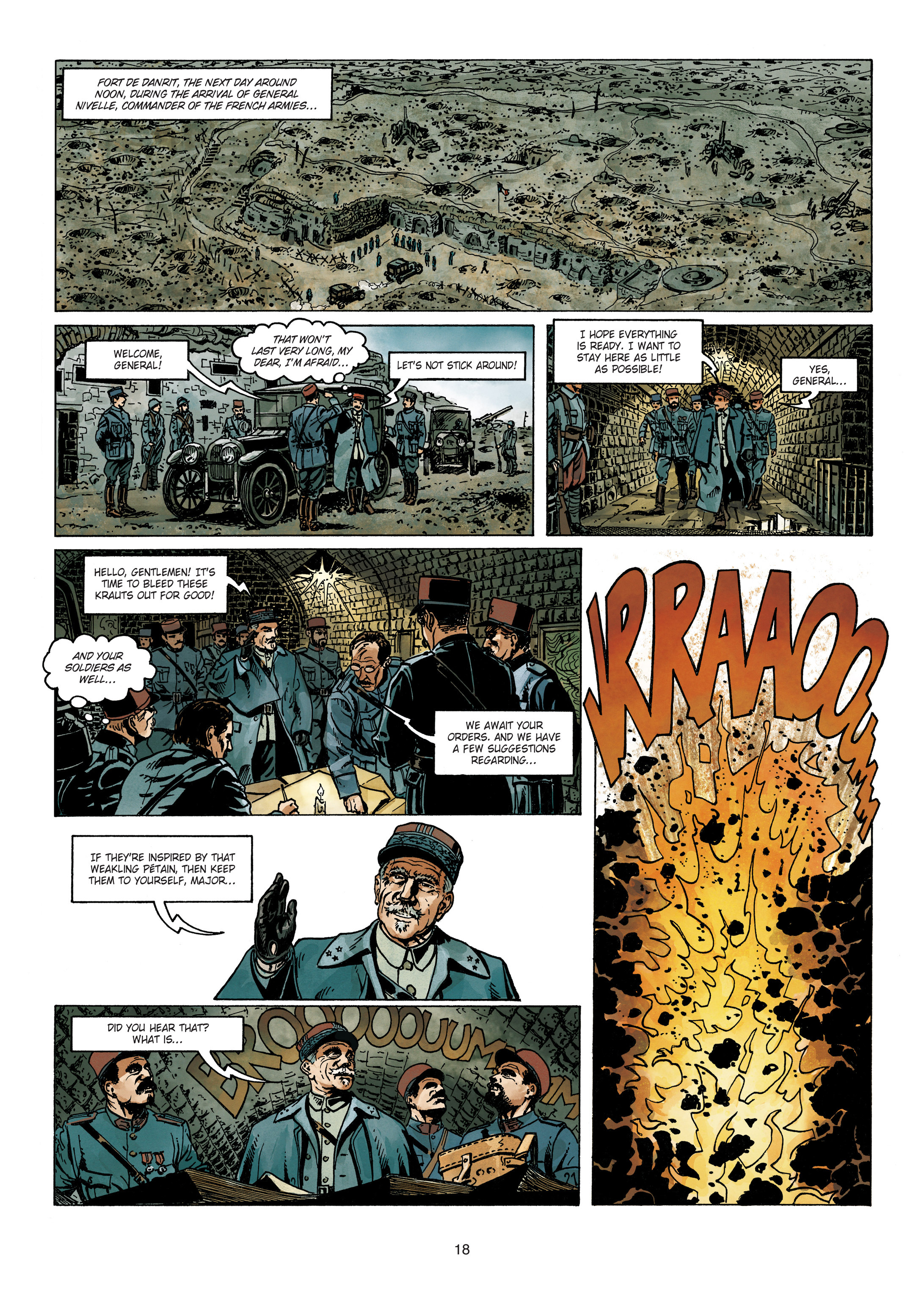 Read online War of the World War One Vol. 1: The Thing Below the Trenches comic -  Issue # Full - 18