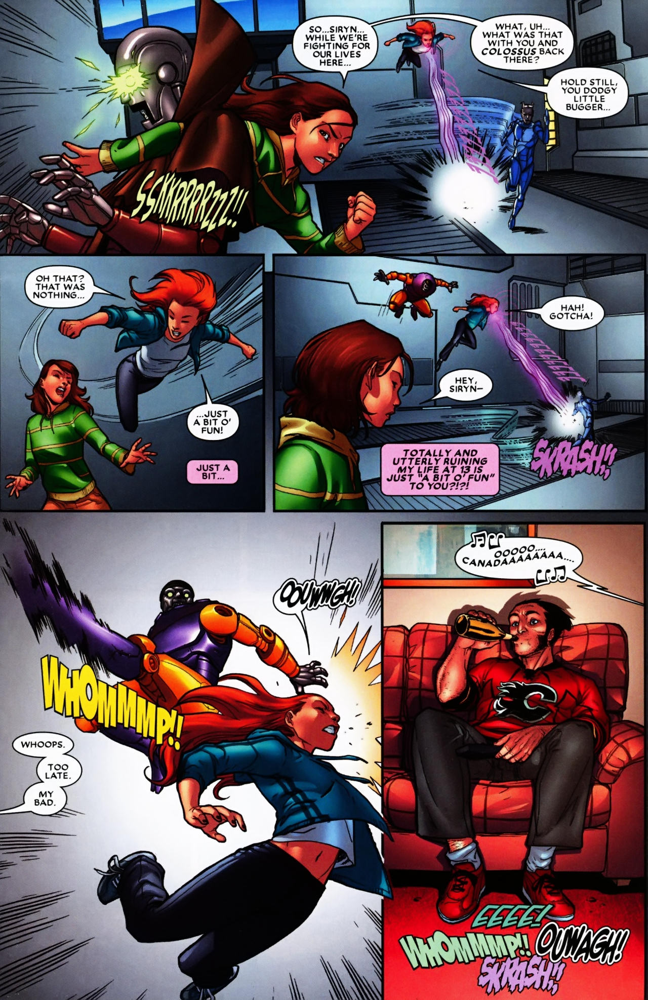 Read online Wolverine: First Class comic -  Issue #6 - 8