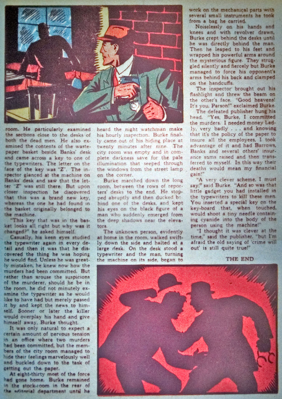 Read online Detective Comics (1937) comic -  Issue #31 - 35