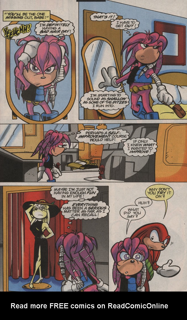Read online Knuckles the Echidna comic -  Issue #26 - 15