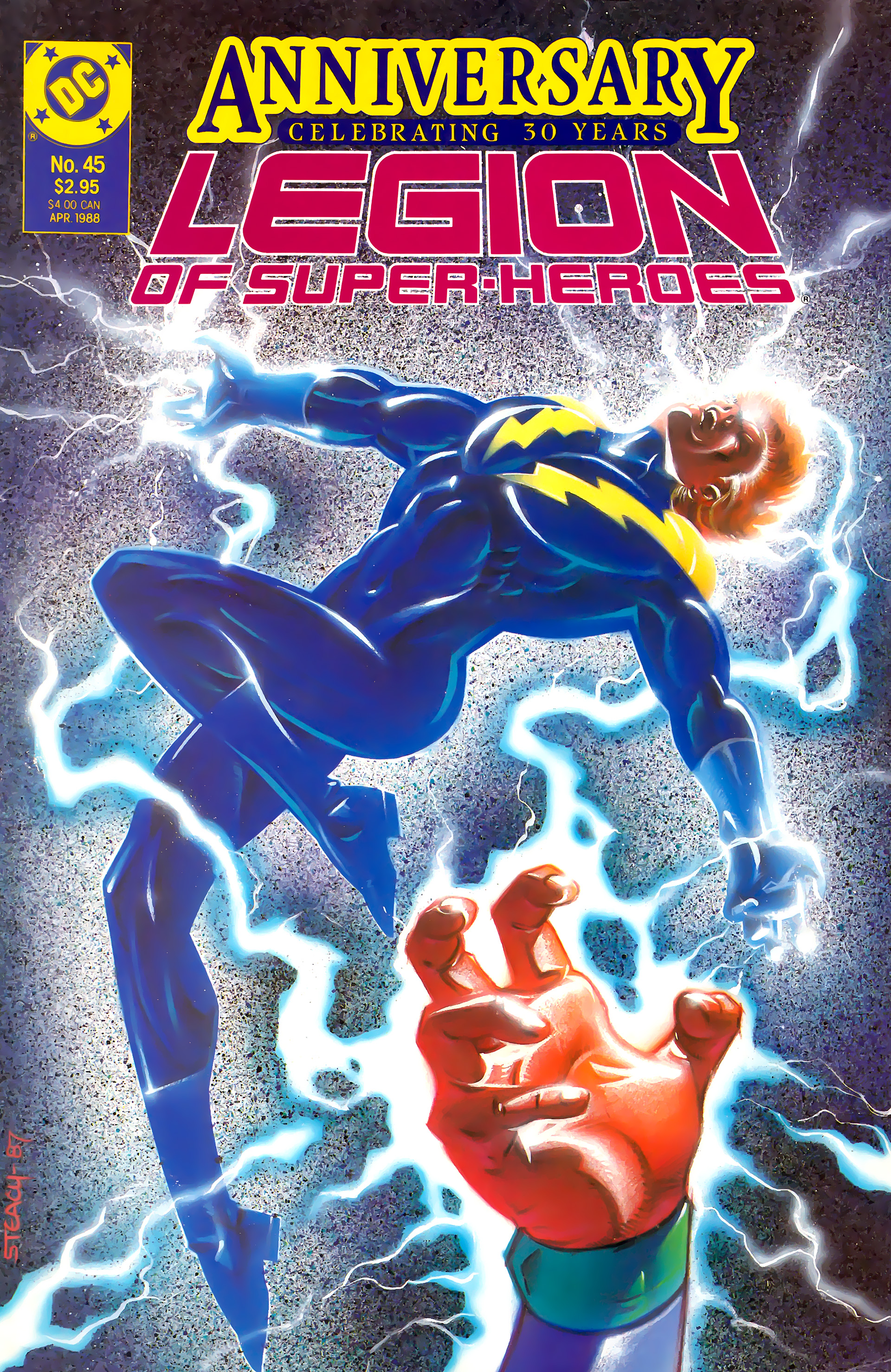 Read online Legion of Super-Heroes (1984) comic -  Issue #45 - 1